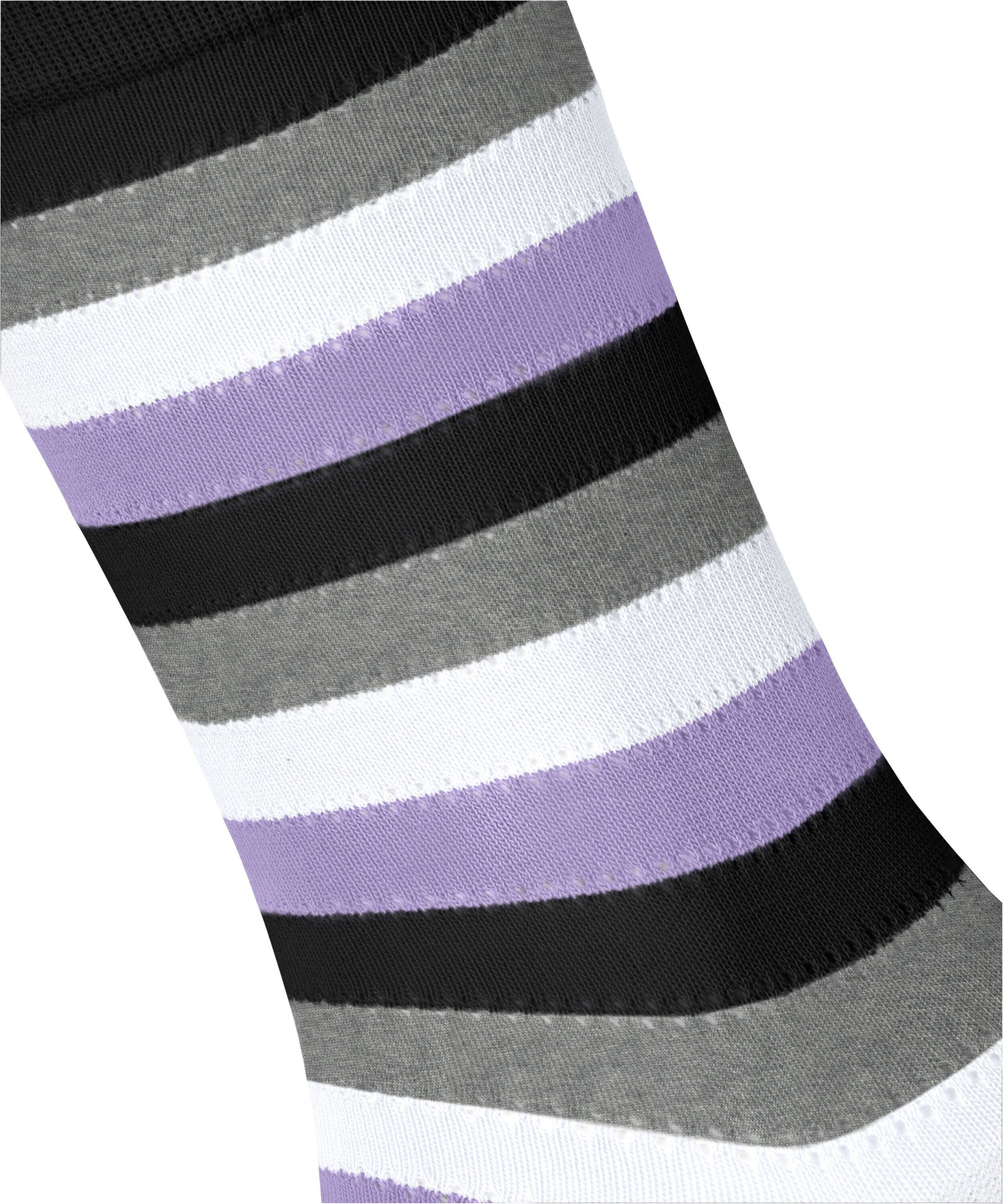 Stripe Burlington (1-Paar) (3000) black Preppy Socken