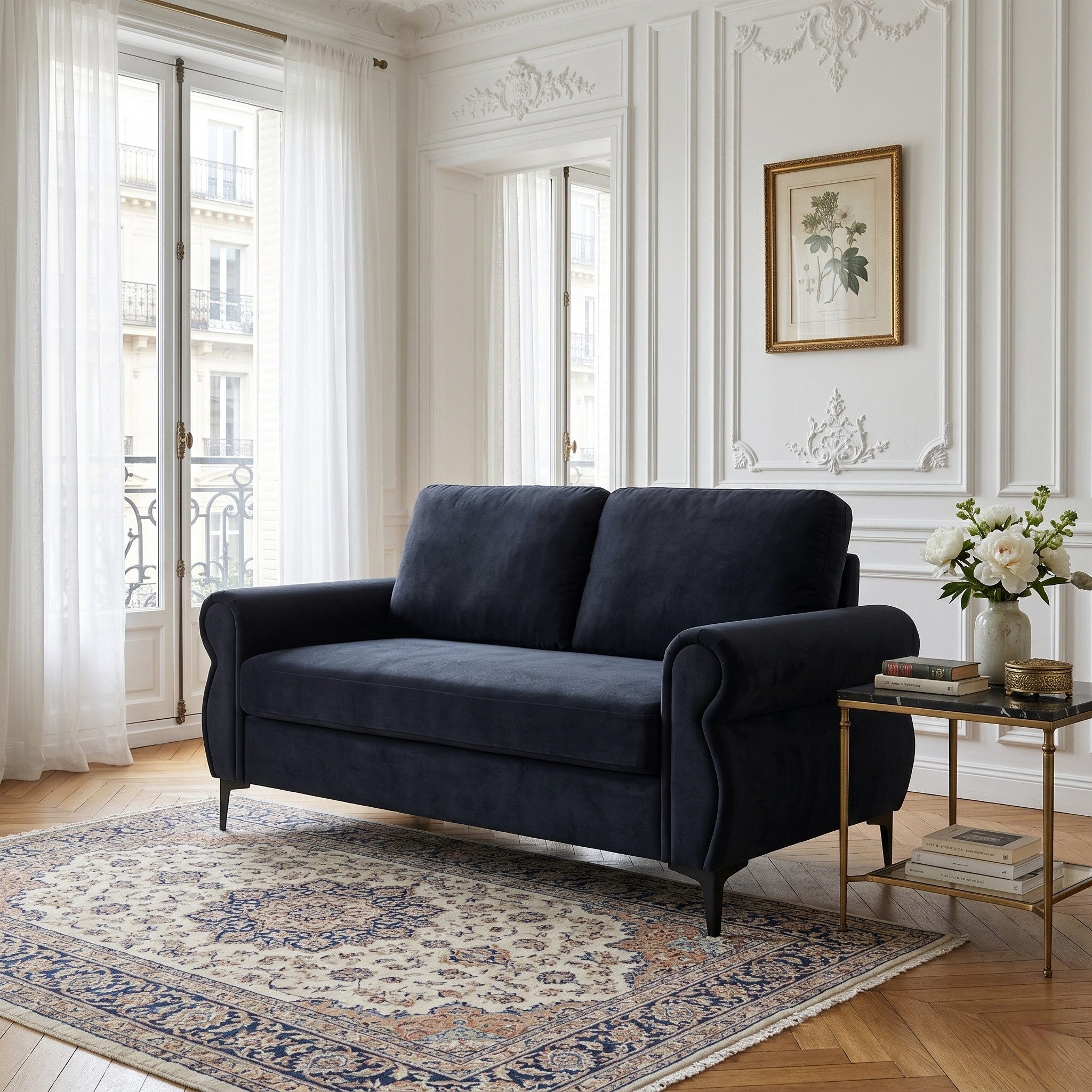 MC Star 2-Sitzer FX-P21EU-BK (SOFA 5180-42)-Kompaktes 2-Sitzer Sofa für Apartments, langlebige Konstruktion, hoher Komfort & starkes Preis-Leistungs-Verhältnis