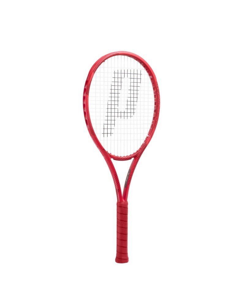 Prince Tennisschläger Ripstick O3 TeXtreme Zylon 98in/310g/Turnier 2025 rot - unbesaitet