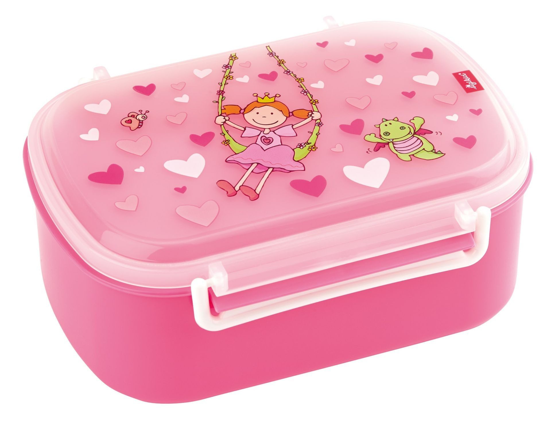 Sigikid Lunchbox Brotzeitbox Pinky Queeny, Kunststoff