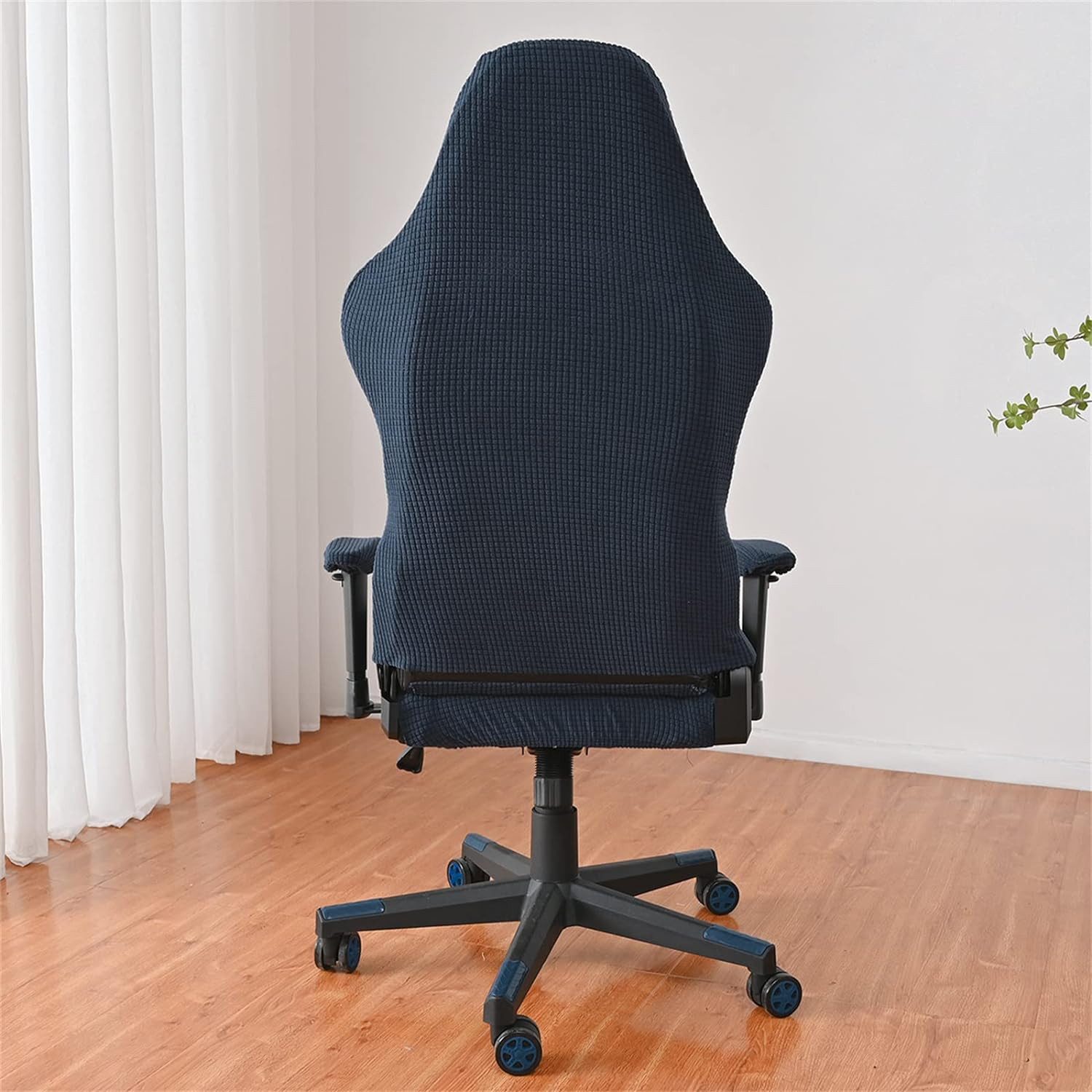Agger Bürostuhlhusse 4Stk Gaming Stuhl Bezug Waschbar,Waschbar Gaming Stuhl Bezug, Gaming Stuhlhussen, Gaming Stuhlbezüge Anti-Rutsch – Bild 3 von 5