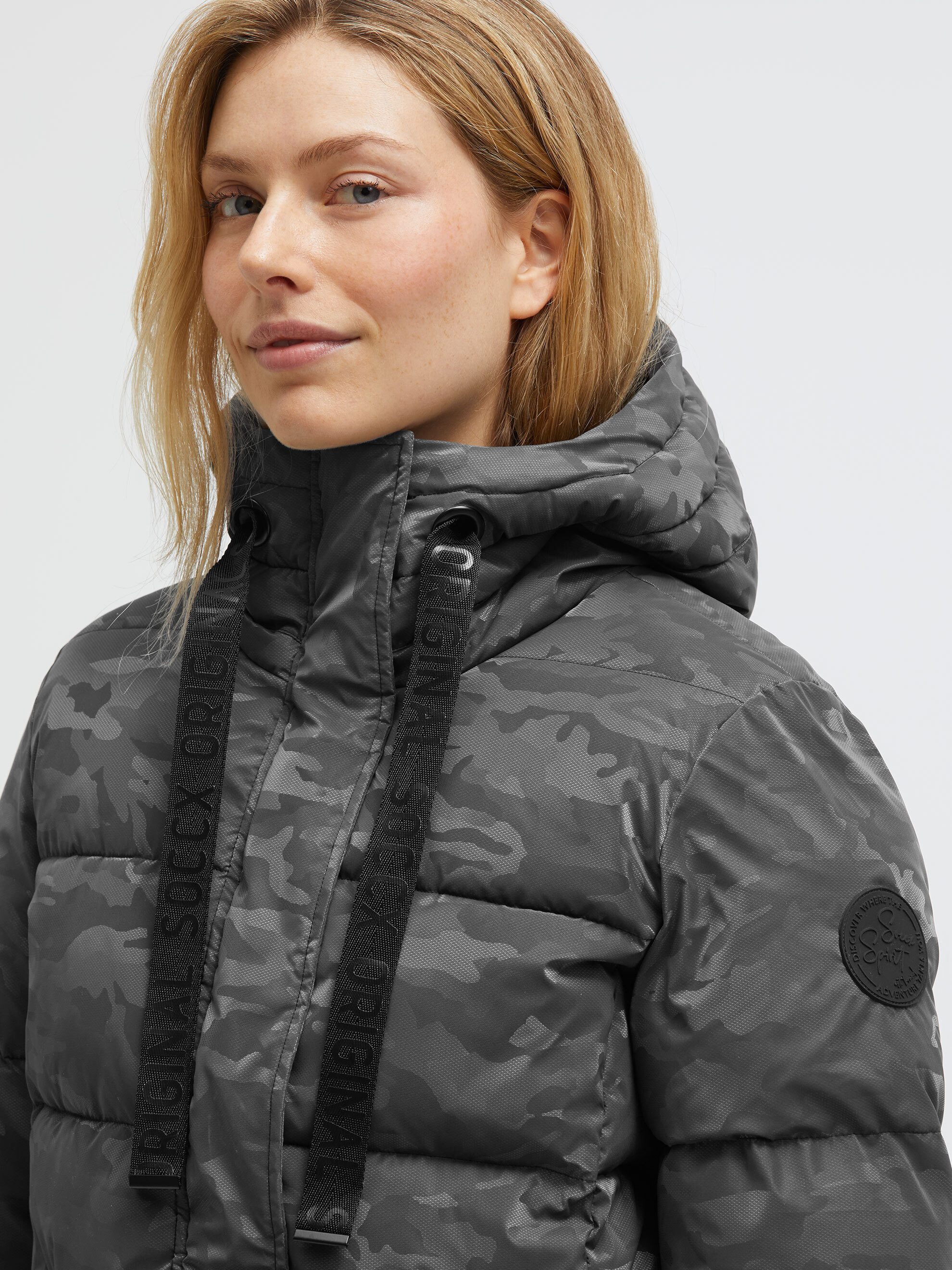 SOCCX Winterjacke mit Reißverschluss an den Einschubtaschen – Bild 4 von 5