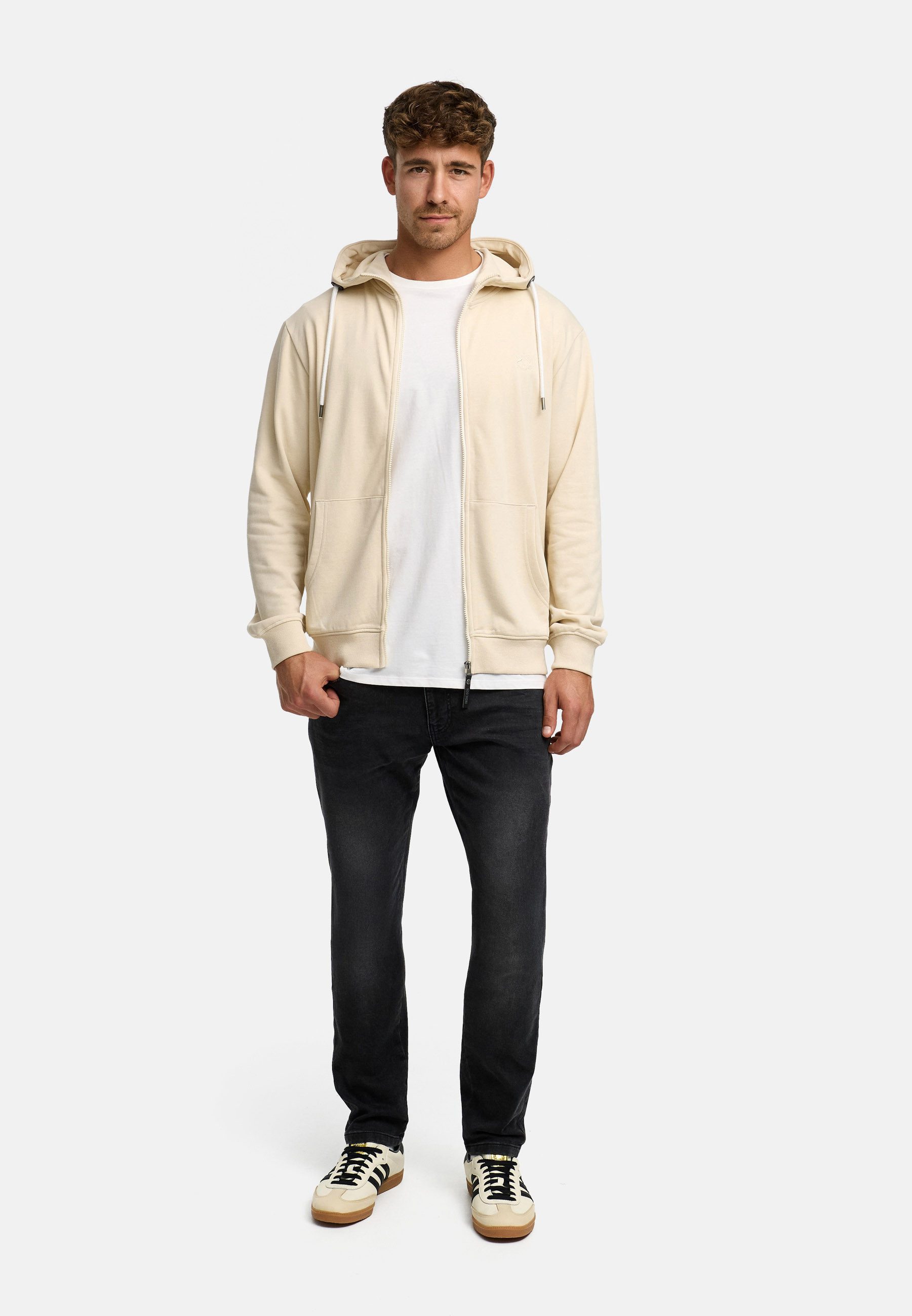 INDICODE Kapuzensweatjacke Herren INChristos Hoodie Sweatjacke Herrenjacke – Bild 5 von 5