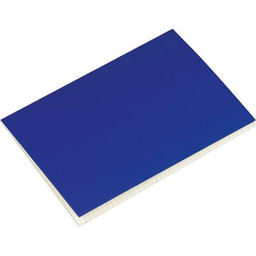 Livepac Office Notizbuch 4x Notizbuch / Notizheft DIN A5 / 100 karierte Seiten / Farbe: blau