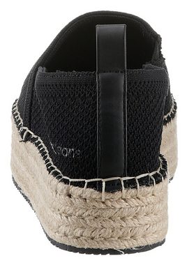 Calvin Klein Jeans PLATFORM ESPADRILLE UC Espadrille Sommerschuh, Slipper, Strandschuh mit Jute Plateausohle