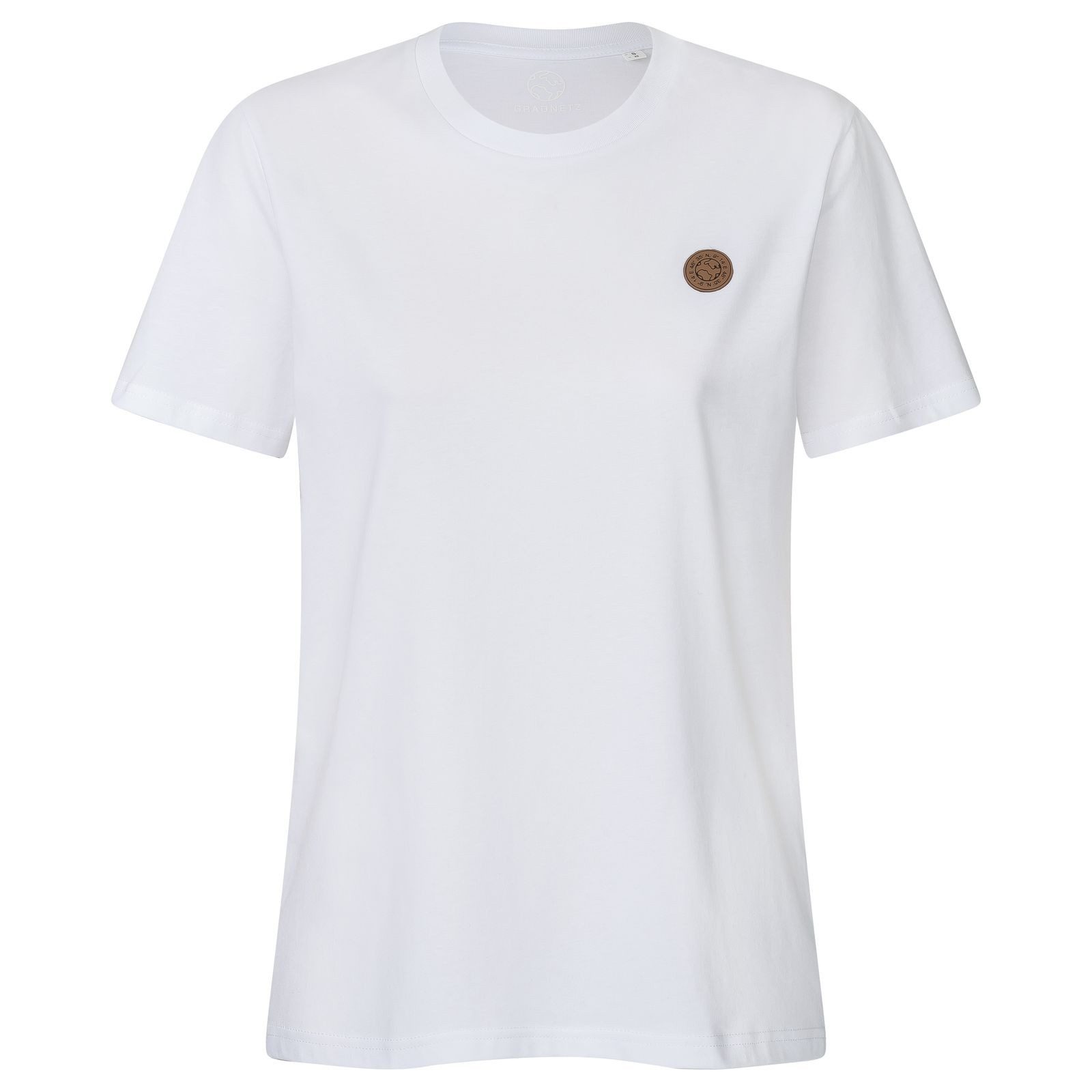 Gradnetz T-Shirt basic leather unisex 100% Biobaumwolle nachhaltig & fair