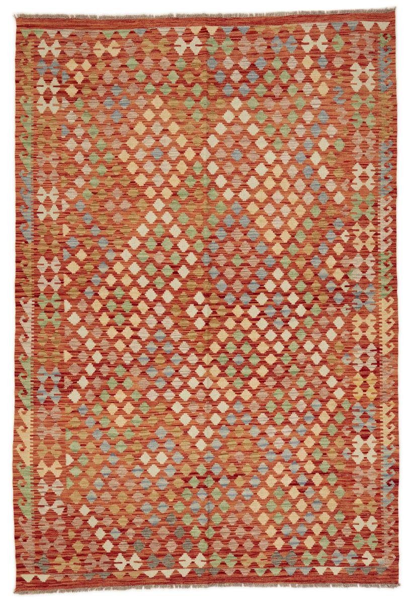 Orientteppich Kelim Afghan 168x247 Handgewebter Orientteppich, Nain Trading, rechteckig, Höhe: 3 mm