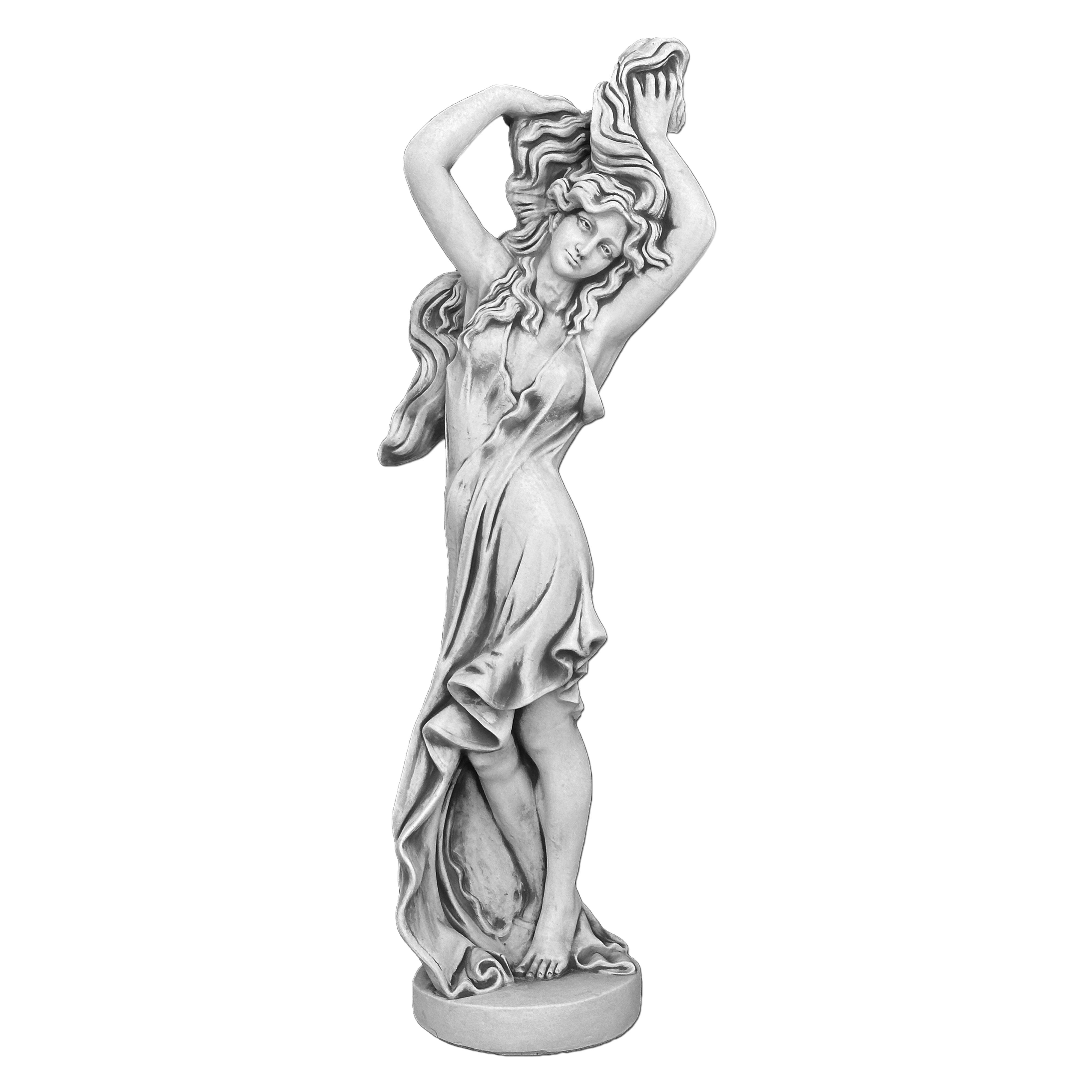 gartendekoparadies.de Gartenfigur Weibliche Statue der Hera, H. 153 cm, 121 kg, Frostsicher