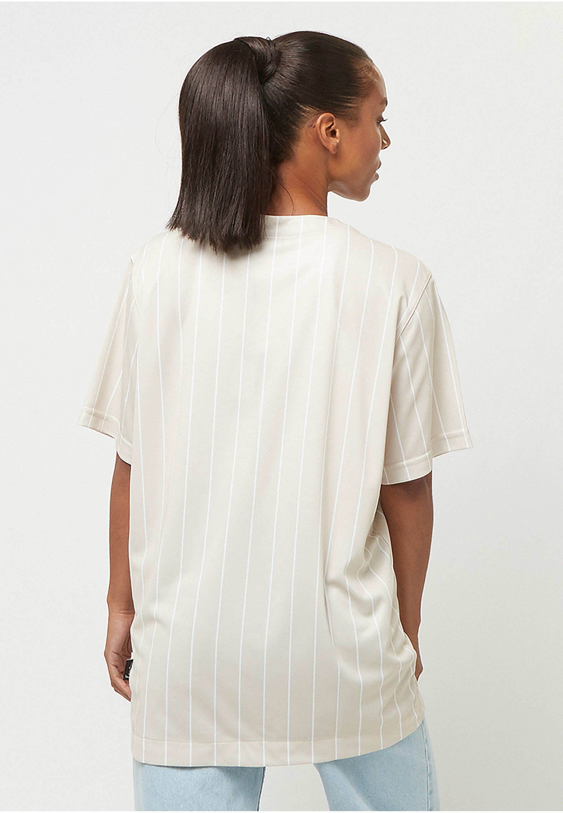 Karl Kani T-Shirt Karl Kani Woven Signature Pinstripe Baseballshirt (1-tlg)