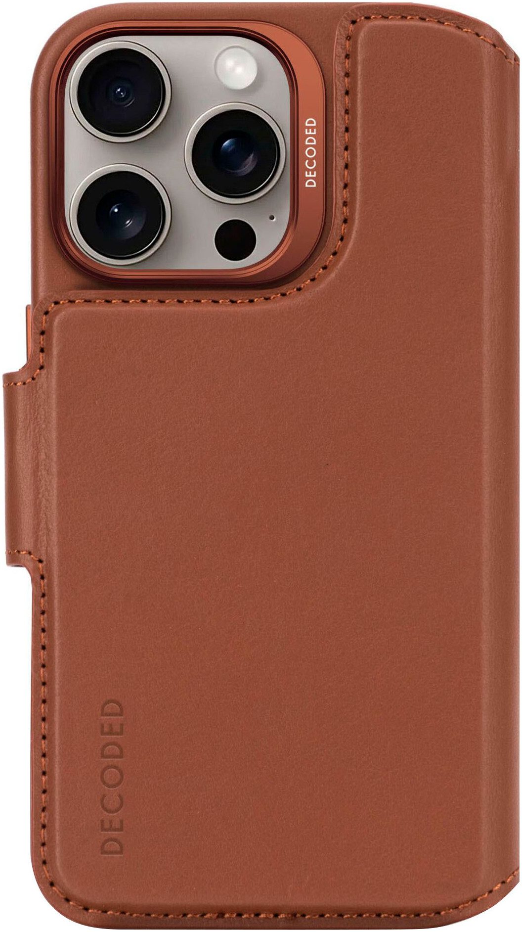 DECODED Smartphone-Hülle Leather Detachable Wallet iPhone 16 Pro