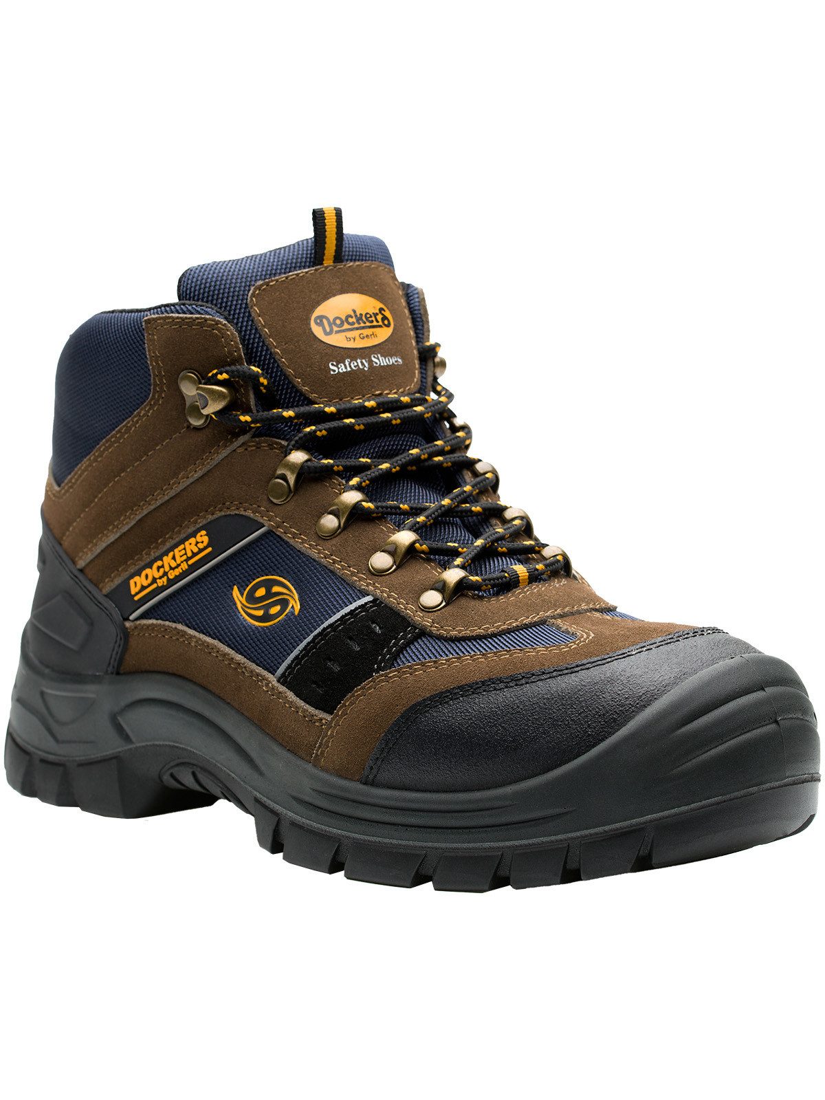 Dockers by Gerli Dockers Giga High S3 Braun Arbeitsschuh