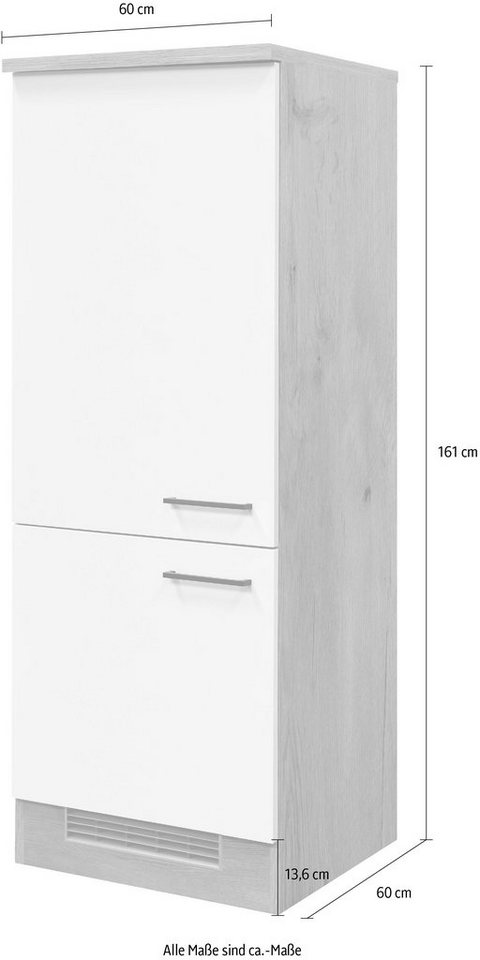 Flex-Well Kühlumbauschrank »Vintea« 60 cm breit, inklusive Kühlschrank-kaufen