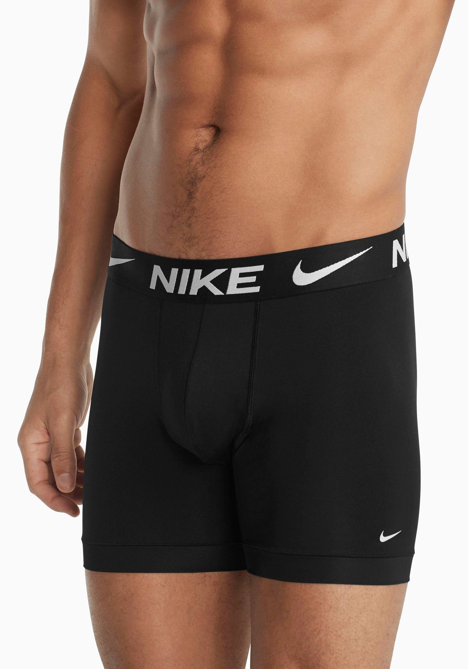 Nike Underwear Boxer BOXER BRIEF 3PK (Packung, 3-St., 3er) mit Logo-Elastikbund
