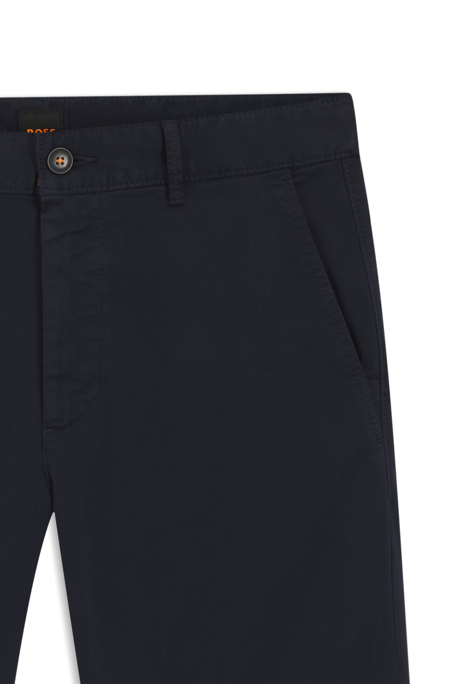 BOSS ORANGE Chinohose slim mit Gesäßtaschen