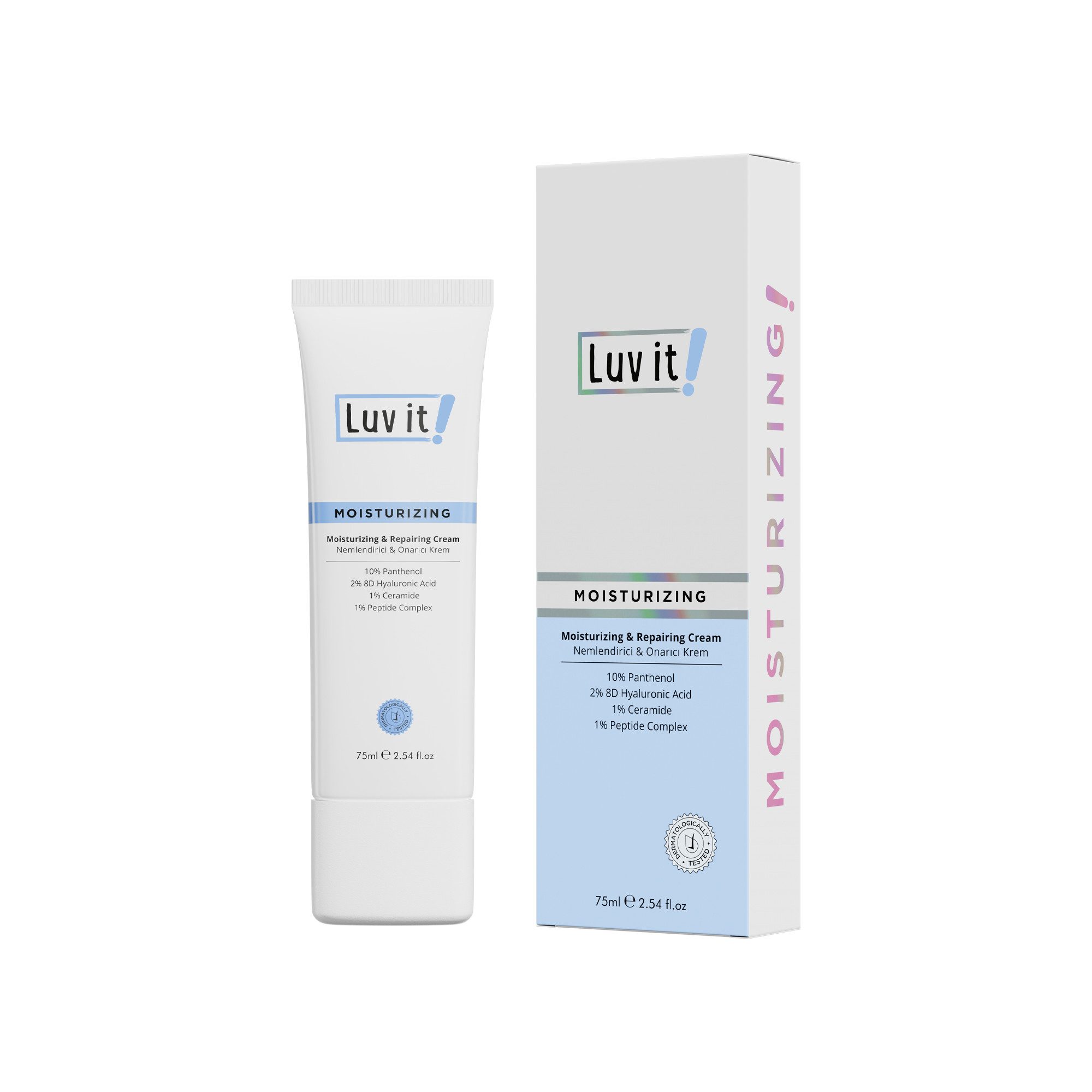 Luv it! Gesichtspflege Feuchtigkeitsspendende & Reparierende Creme, Feuchtigkeitsspendende & Reparierende Creme