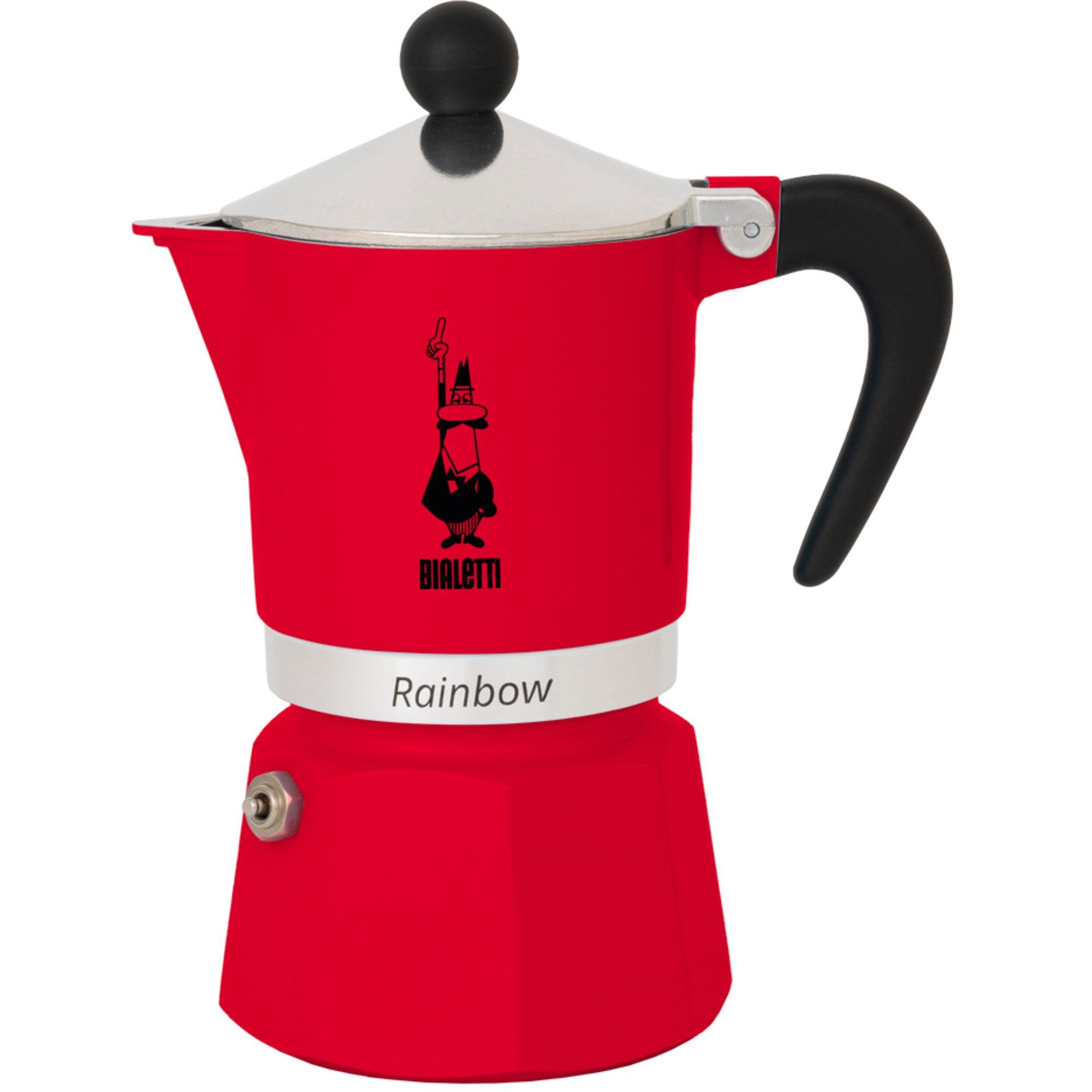 Perfekte Qualität, günstiger Preis! BIALETTI Kaffeebereiter Espressomaschine, Rainbow, Tassen) Bialetti (6