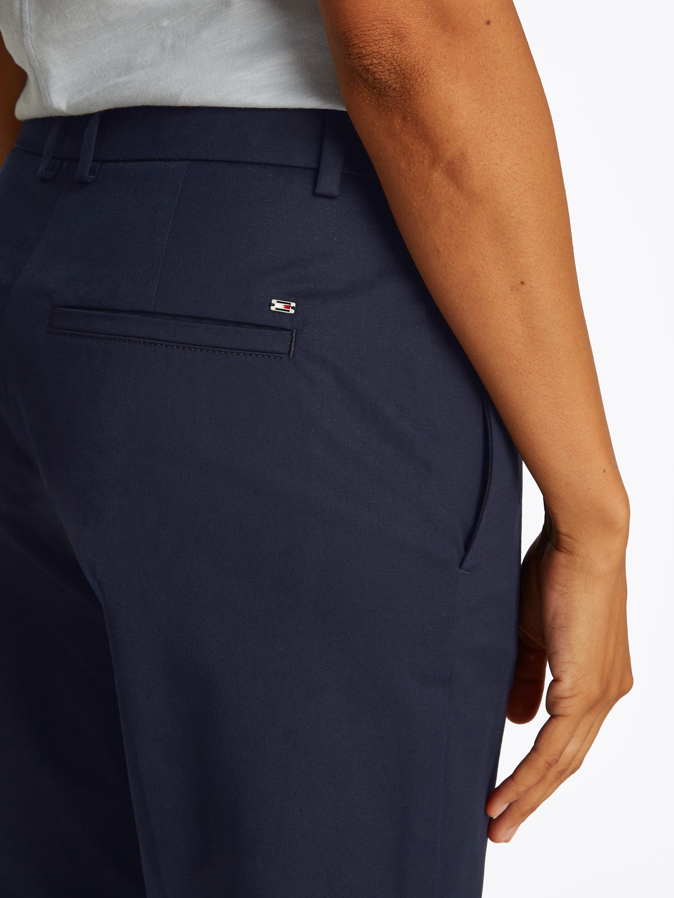 Tommy Hilfiger Chinohose mit Bügelfalten günstig online kaufen