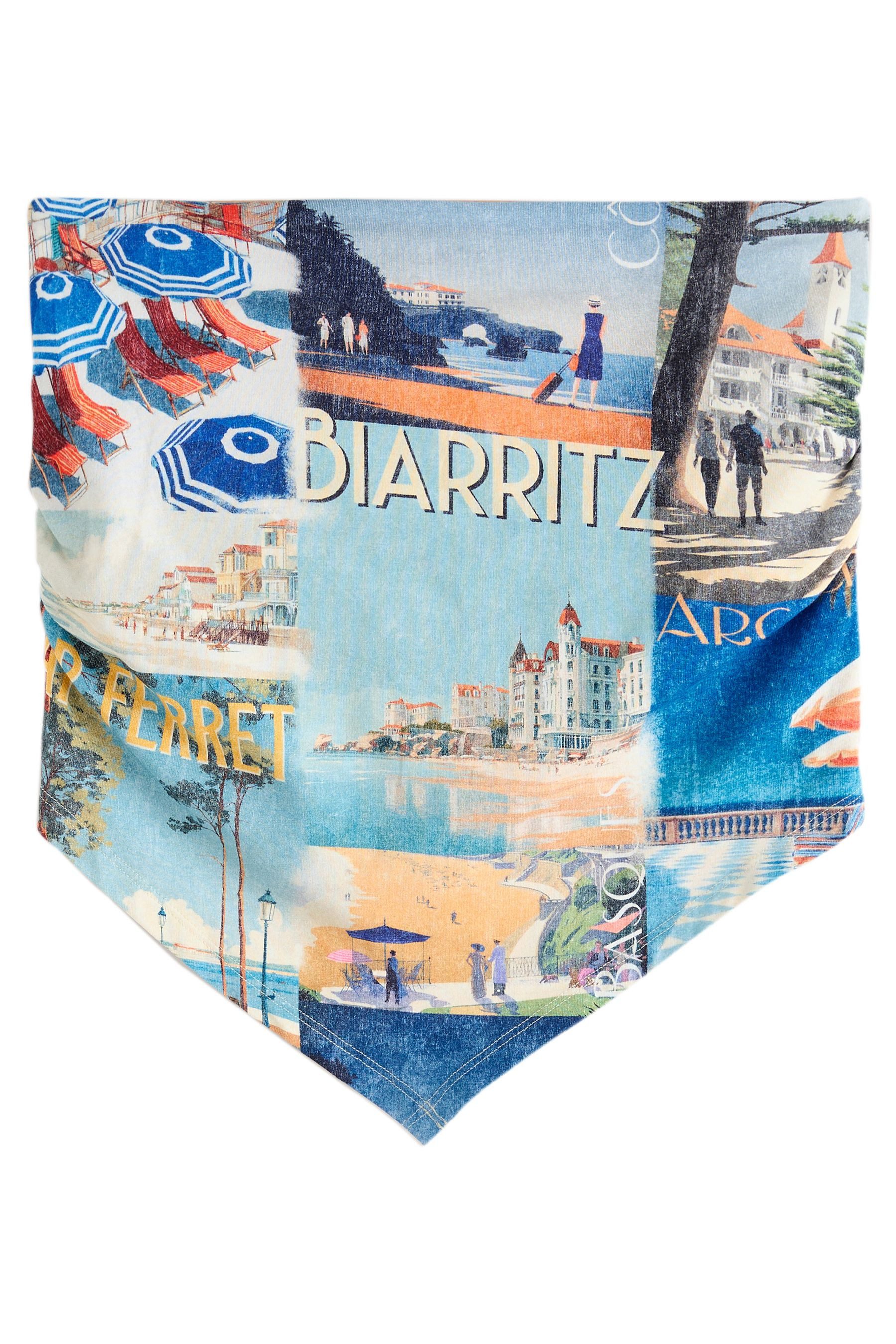 Next Bandeautop Bandeau-Schlauch-Top mit Schal (1-tlg)