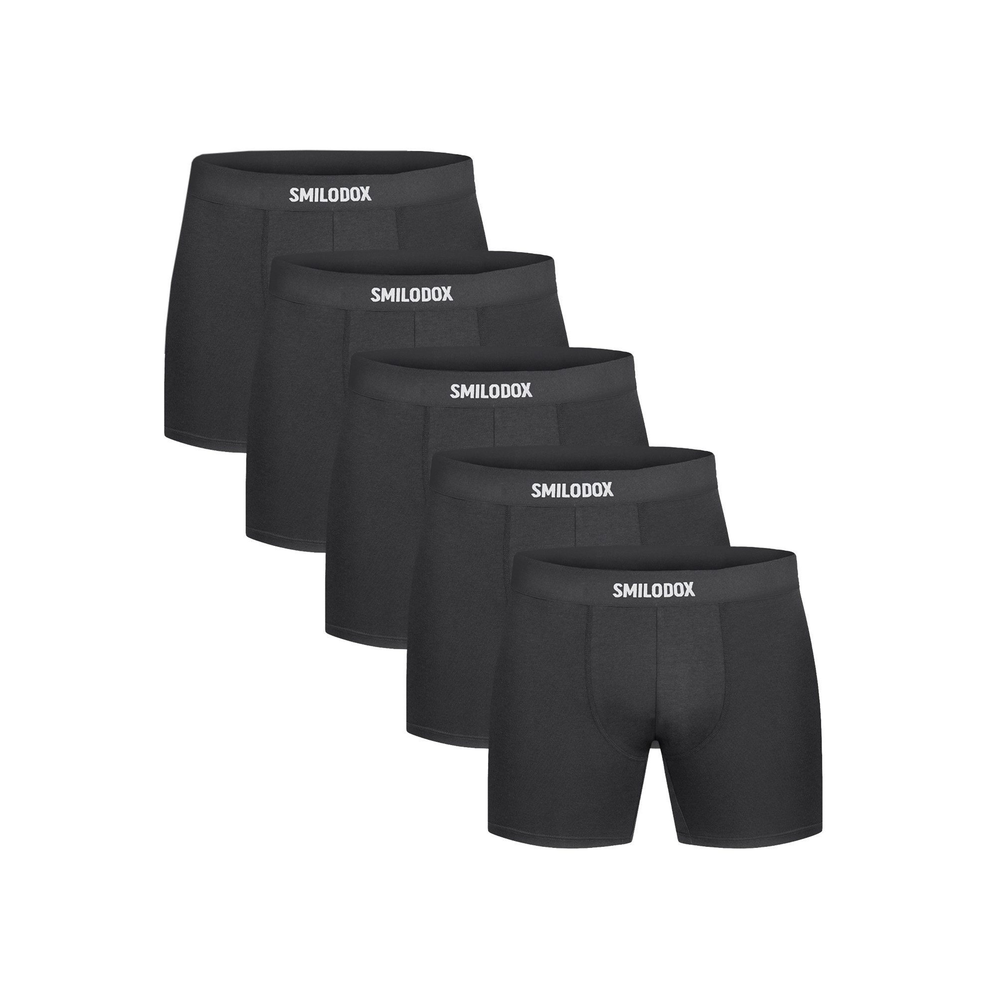 Smilodox Boxershorts Thoren, 5er Pack Unterhose, Baumwolle, Männer Unterwäsche Strech, Funktionswäsche, Quick Dry, Soft Touch