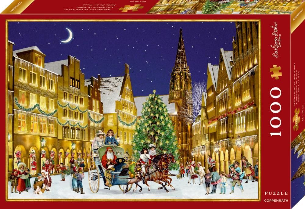 Coppenrath Puzzle Puzzle Weihnacht in der Stadt. 1000 Teile, 1000 Puzzleteile