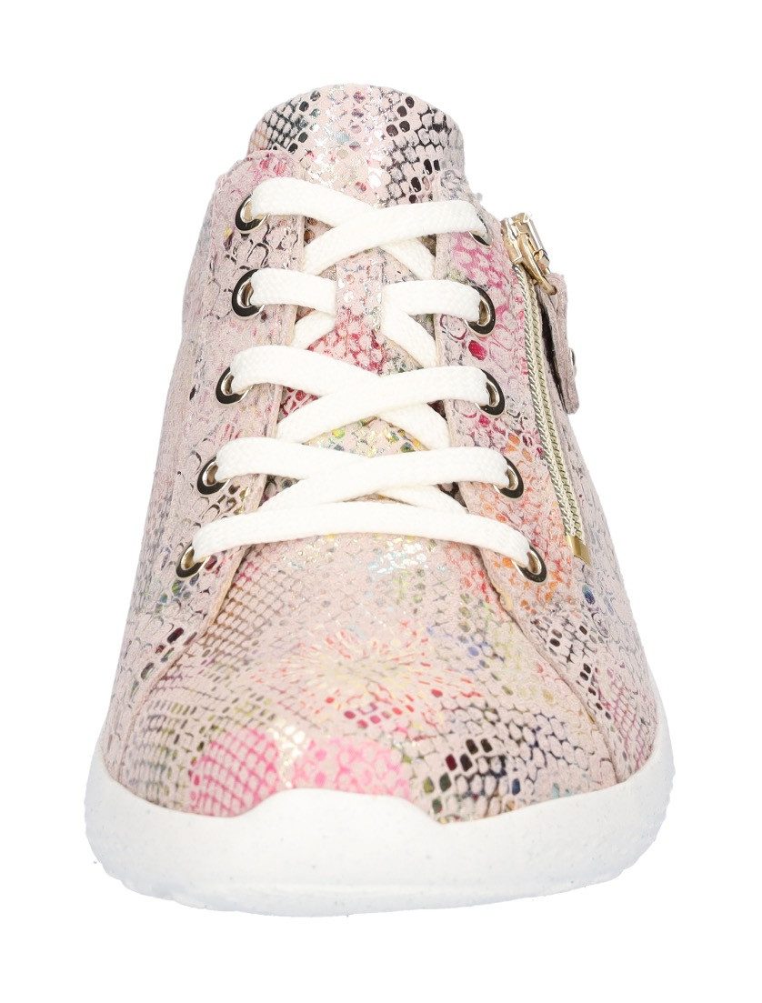 Waldläufer K-IRA Schnürschuh, Halbschuh, Komfortschuh mit farbenfrohem Druck, Schuhweite K