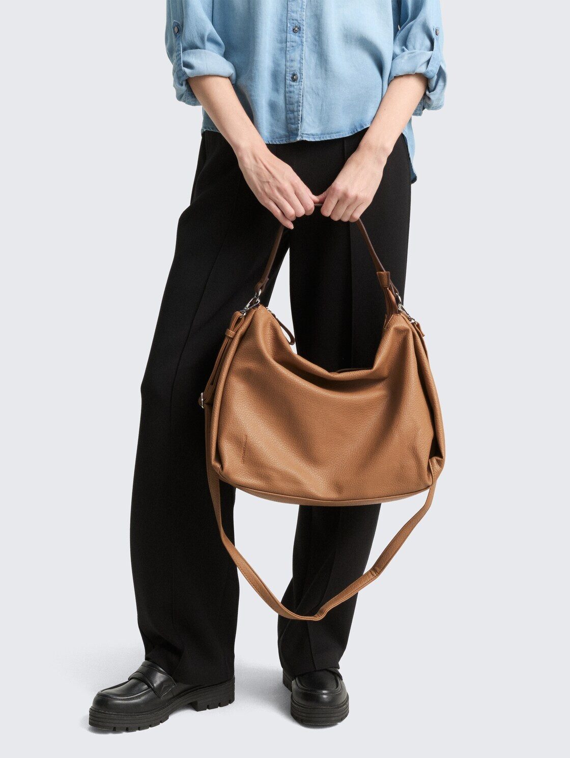 TOM TAILOR Beuteltasche Bags, TTCASSIA L Beuteltasche aus Lederimitat