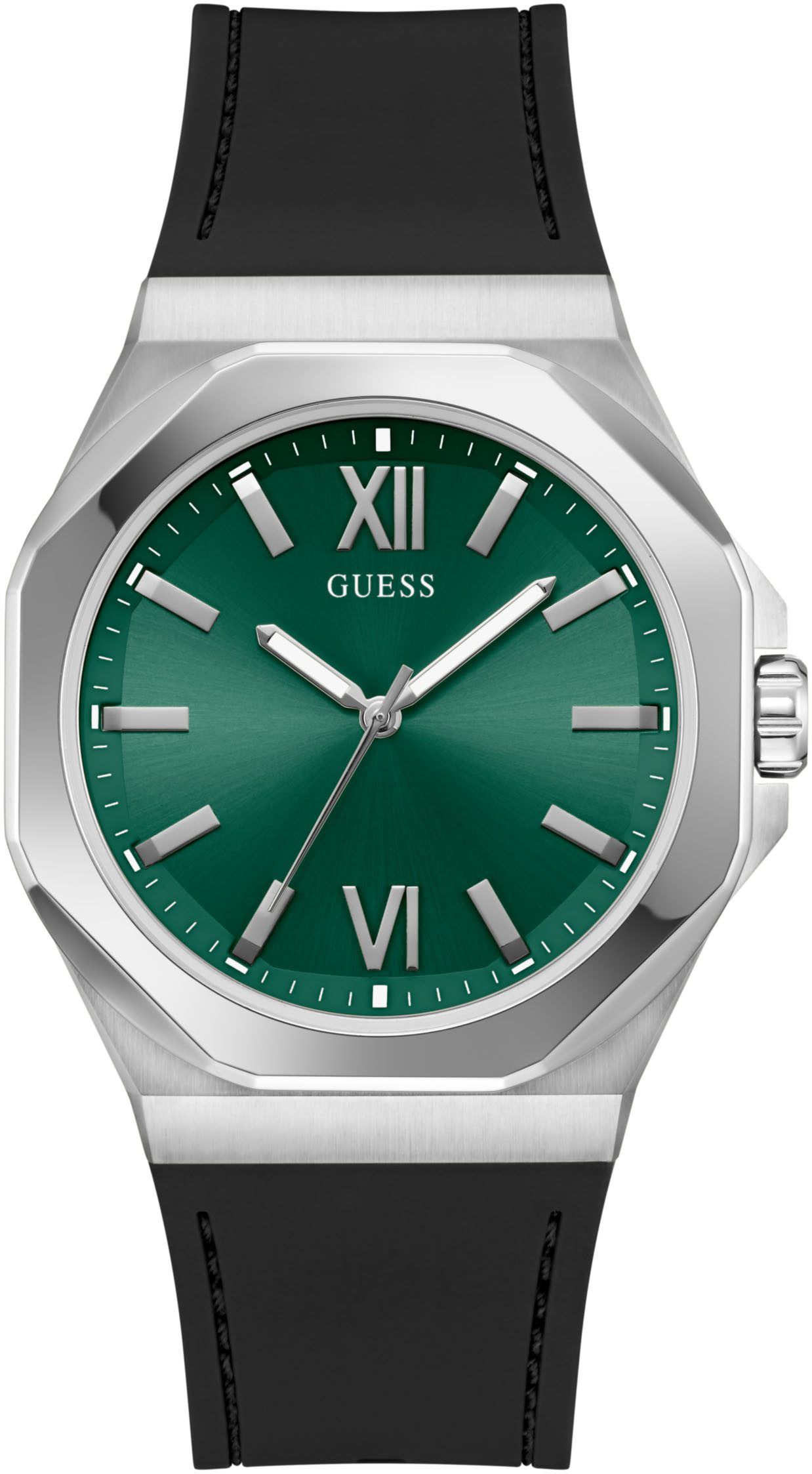 Guess Quarzuhr EMPEROR GW0850G1, Armbanduhr, Herrenuhr, Silikonarmband, Ges günstig online kaufen