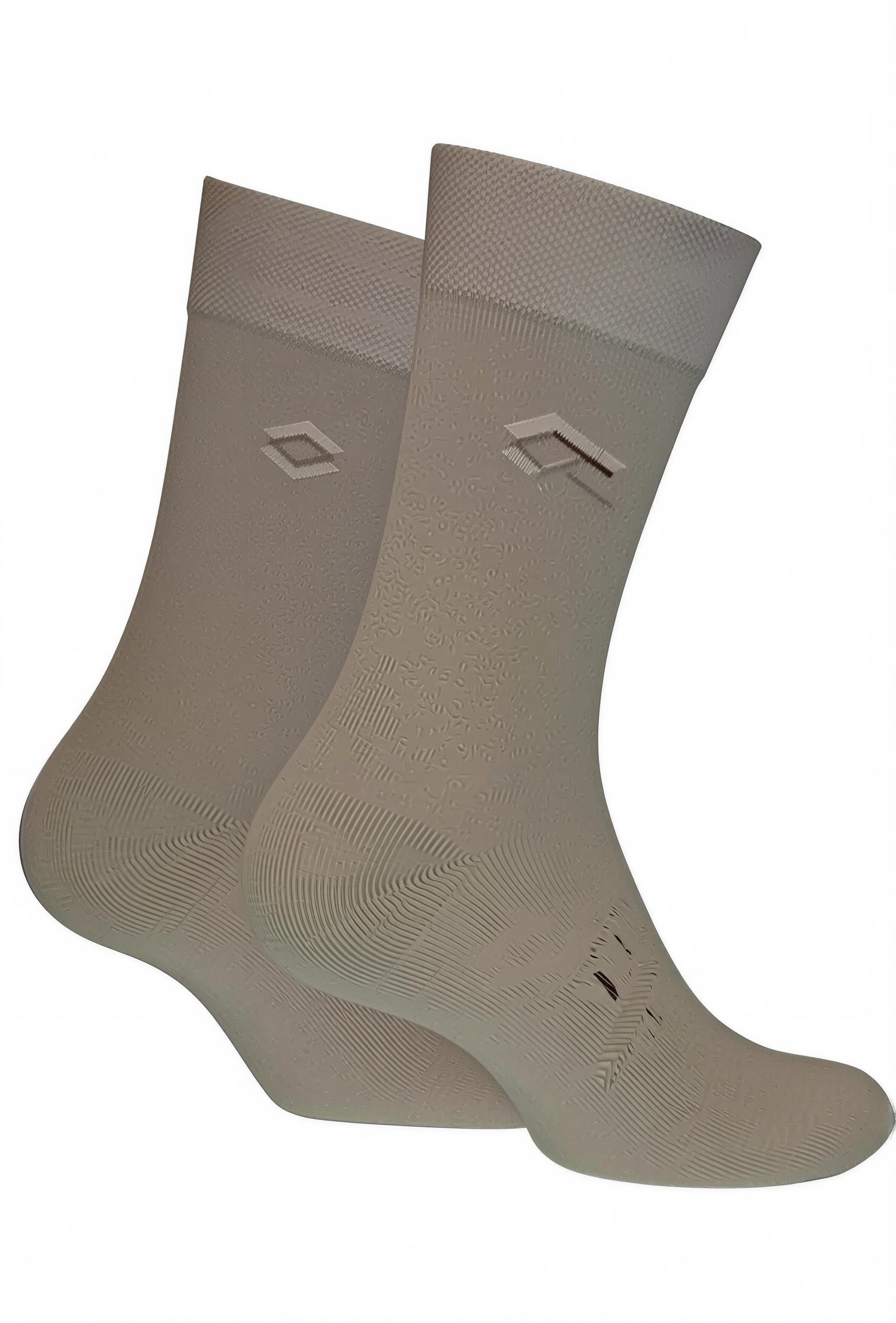 Sympatico Langsocken Herren Business Socken SEITENDESIGN (Spar-Pack, 2-Paar, 2 Paare) aus hautfreundlicher Baumwolle