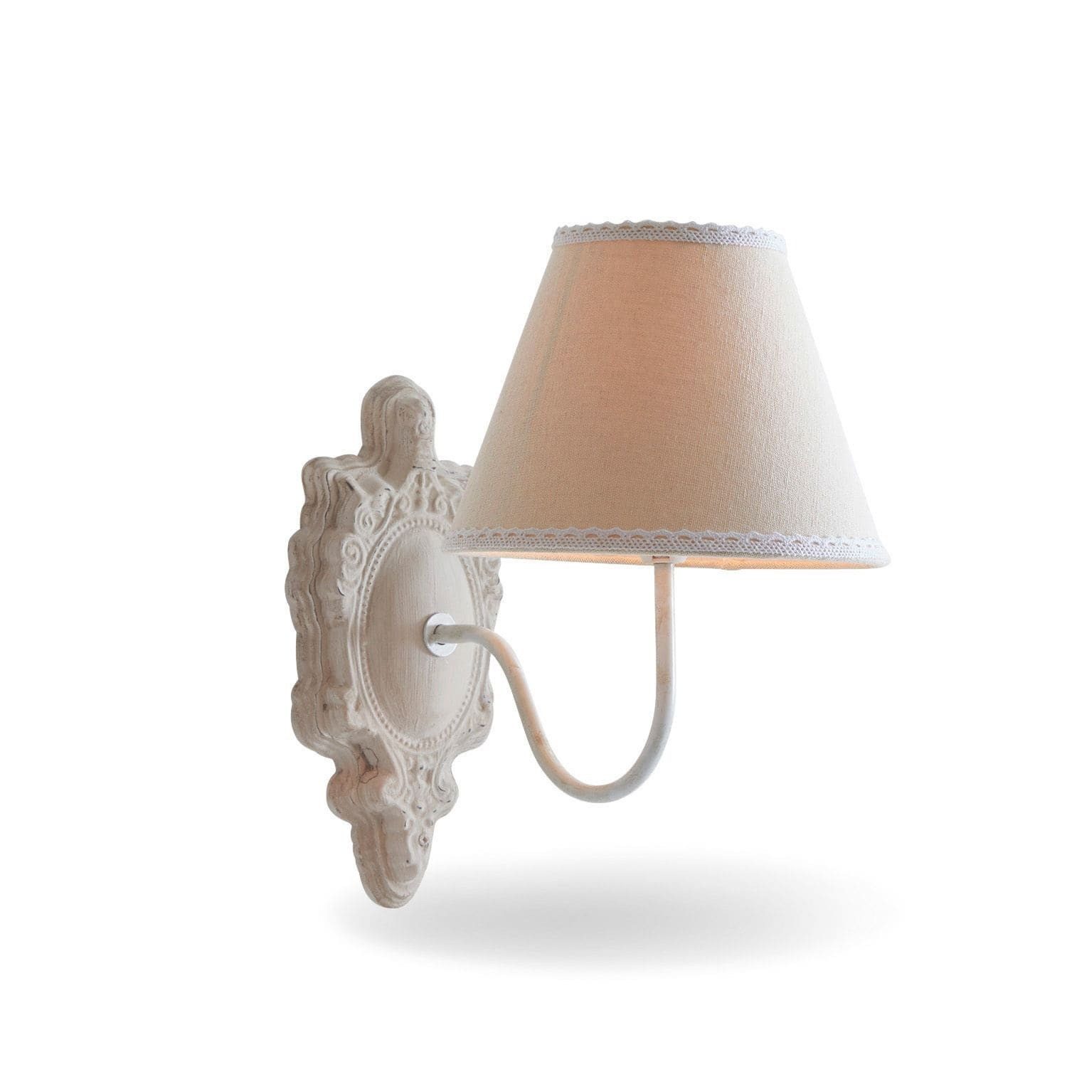 Mirabeau Wandleuchte Wandlampe Ascoux antikbeige günstig online kaufen