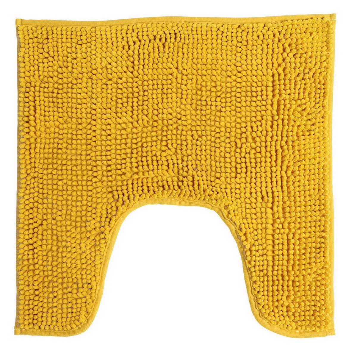 Urban Living Badematte WC-Vorleger mit Ausschnitt Toilettenvorleger, Polyester, Rückseite mit rutschhemmender Beschichtung