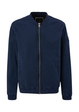 QS Allwetterjacke Blouson-Jacke im Relaxed Fit Garment Dye