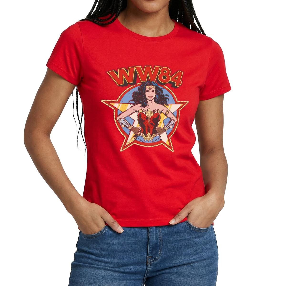 Spreadshirt T-Shirt Wonder Woman 1984 WW84 Retro Vintage Frauen T-Shirt (1-tlg)