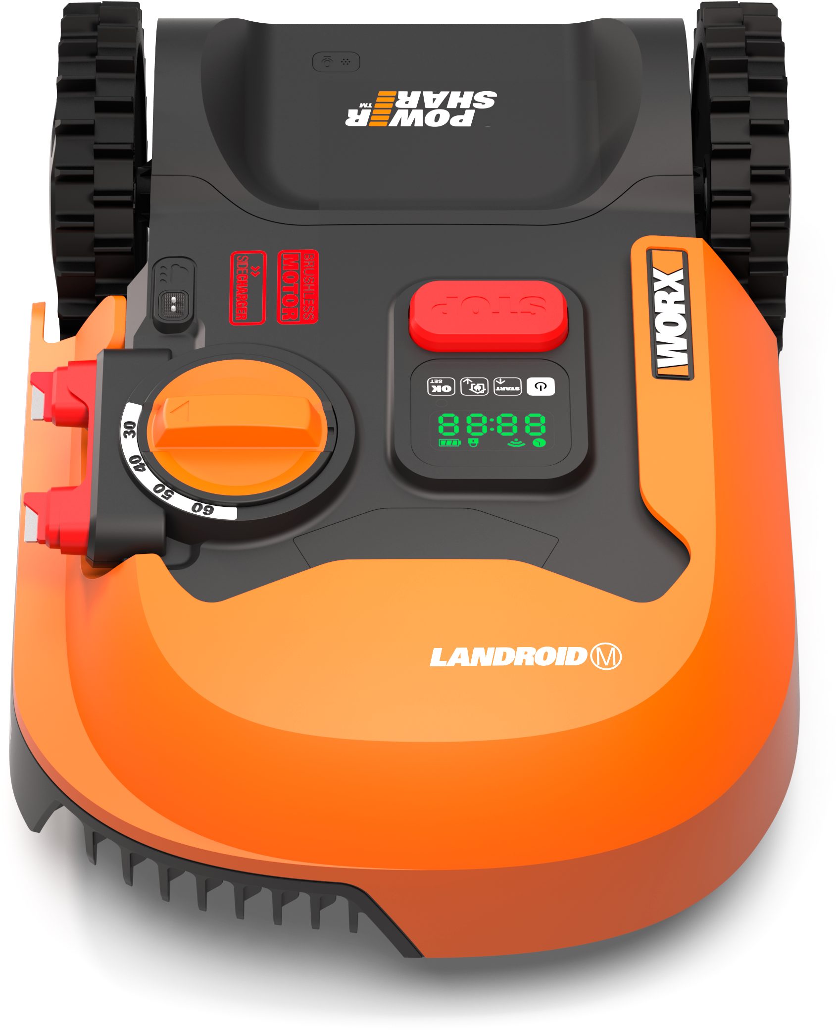 Worx Rasenmähroboter Landroid S250, bis 250 m² Rasenfläche, inkl. Akku und Ladestation