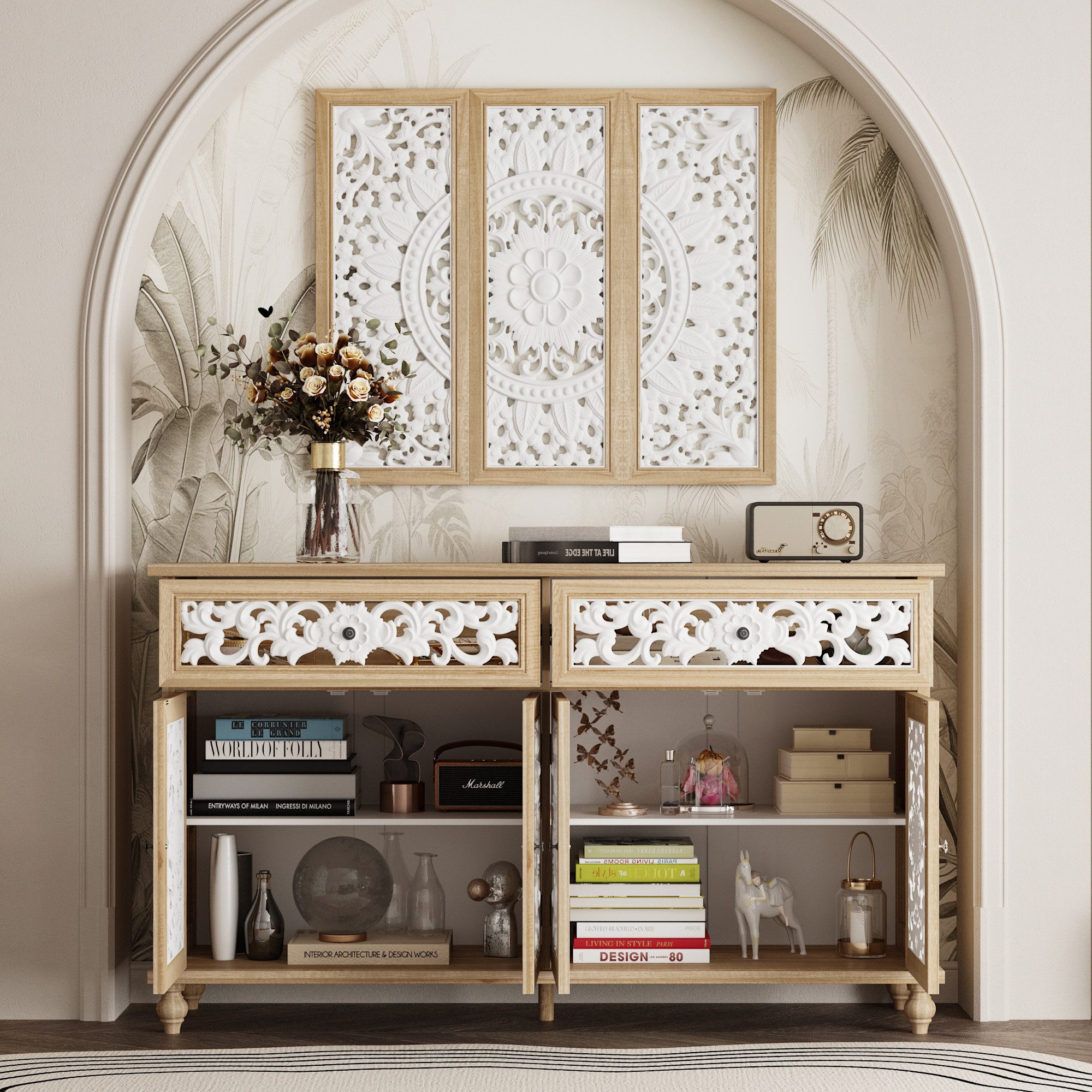 FUFU&GAGA Sideboard mit 2- Türen und günstig online kaufen