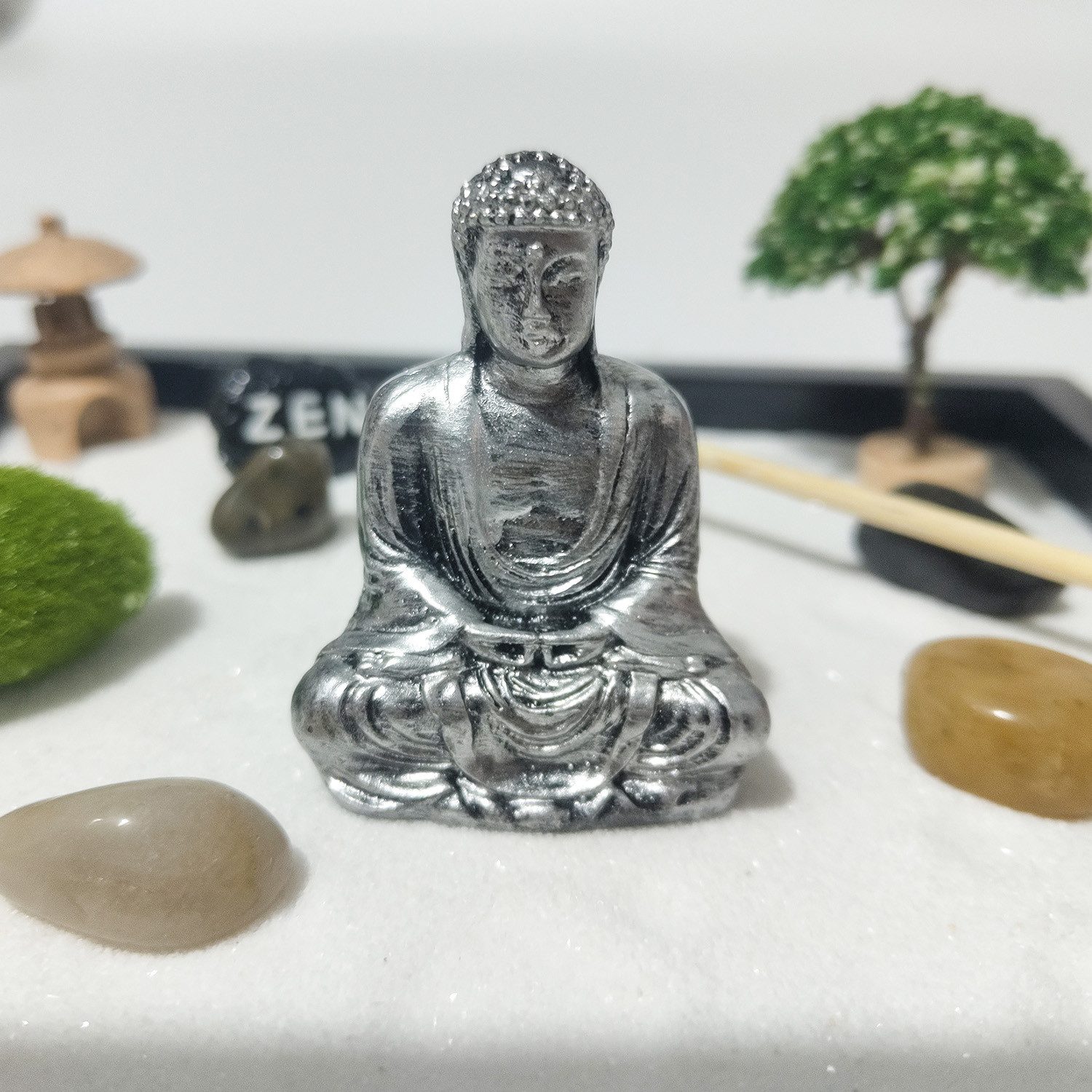 Mad Monkey Gartenfigur Mad Monkey - Zen Garten