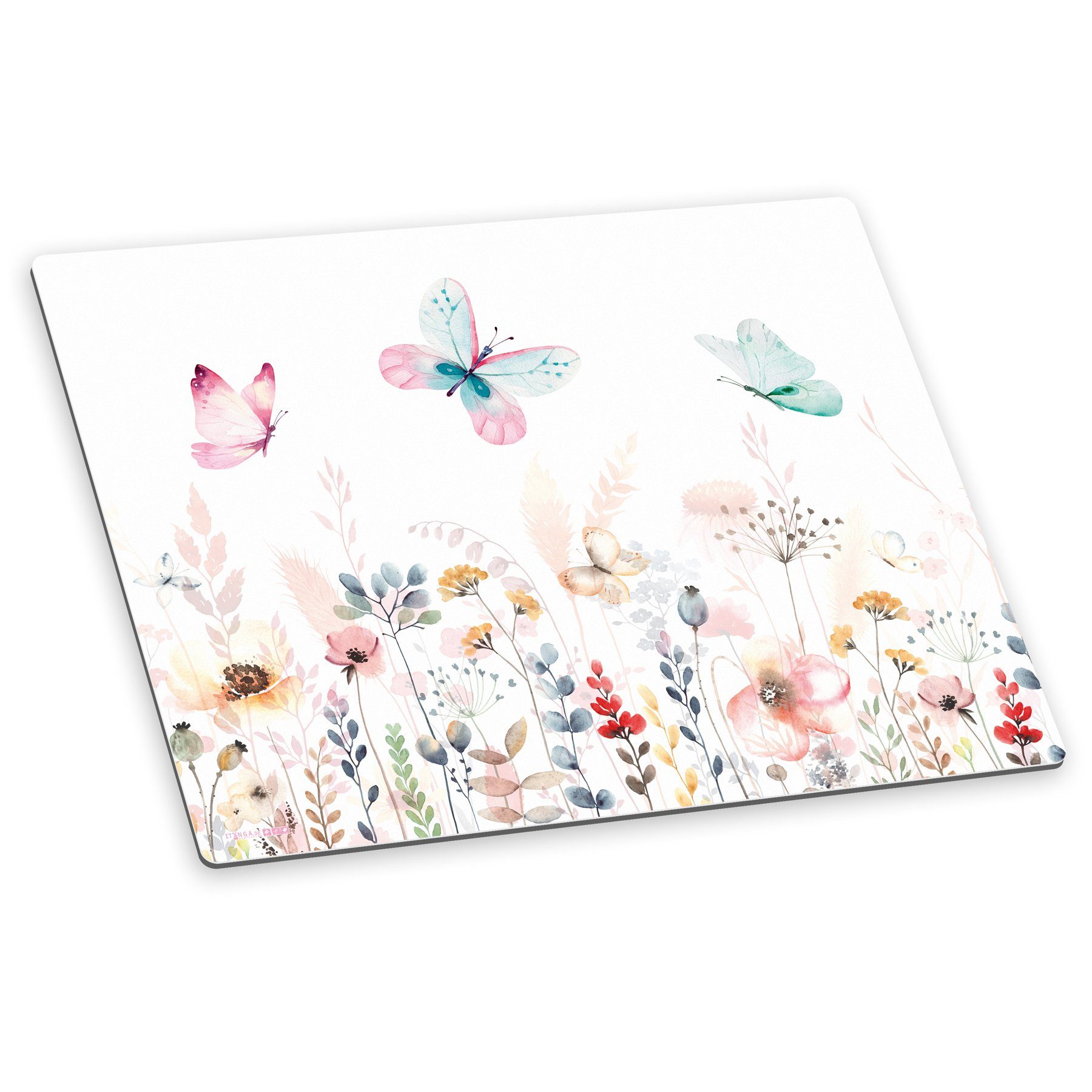 itenga Schreibtischunterlage itenga Deluxe Schreibtischunterlage Schmetterling