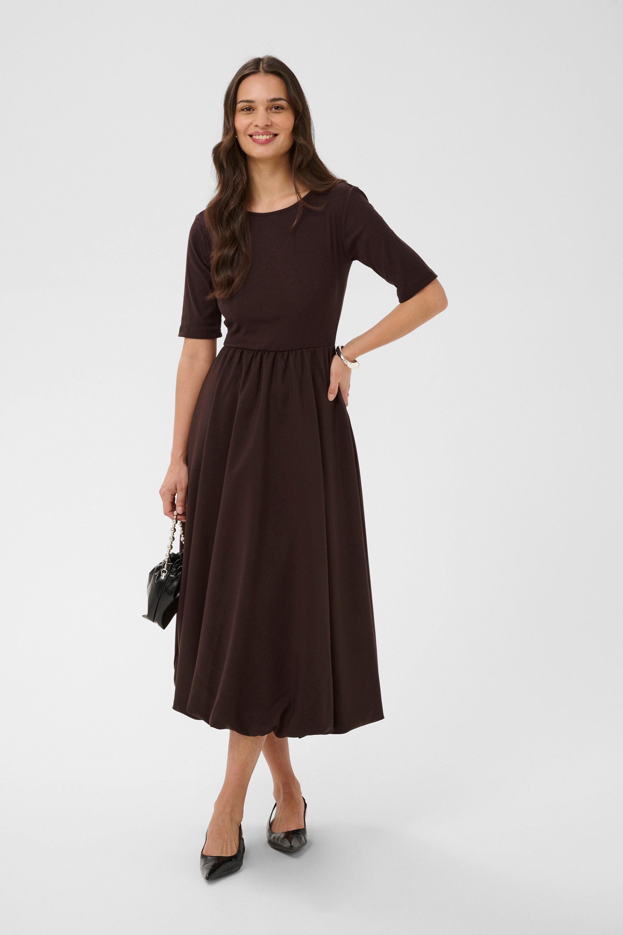 KAFFE Strickkleid Kleid KAkirsten
