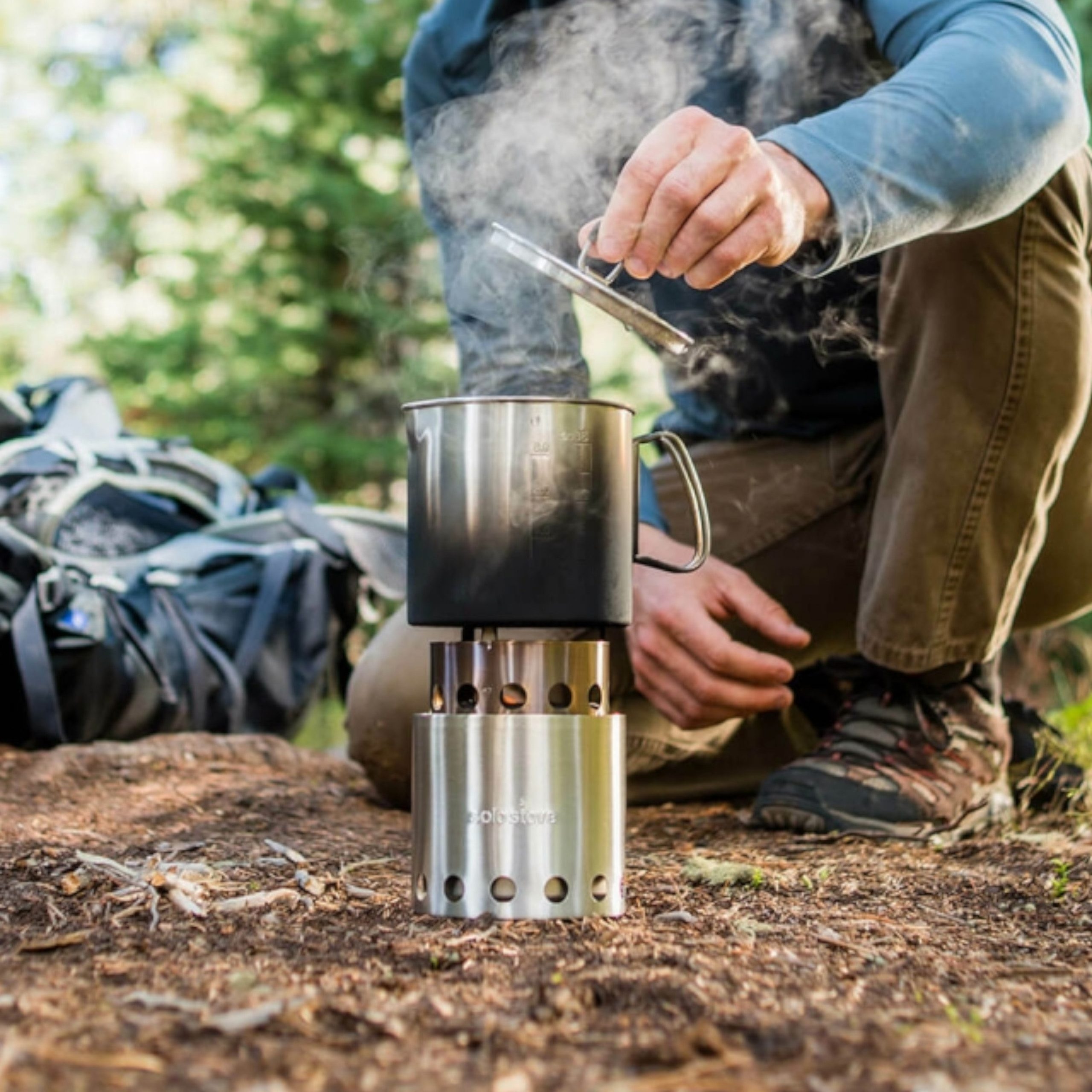 Solo Stove Grilltopf Solo Stove Pot 900, Edelstahl