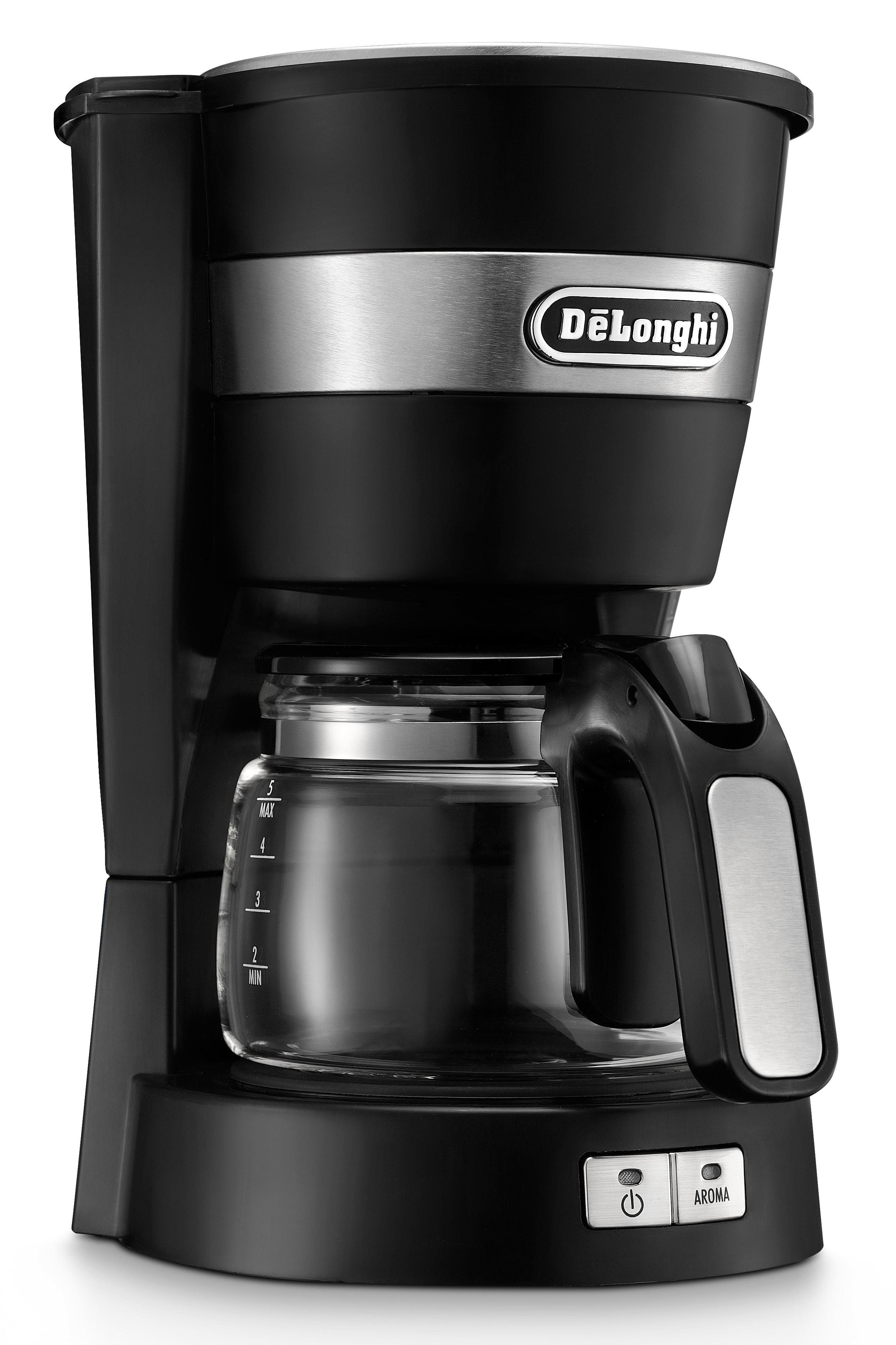 De'Longhi Filterkaffeemaschine ACTIVE LINE ICM14011.BK, 0,65l Kaffeekanne, Permanentfilter