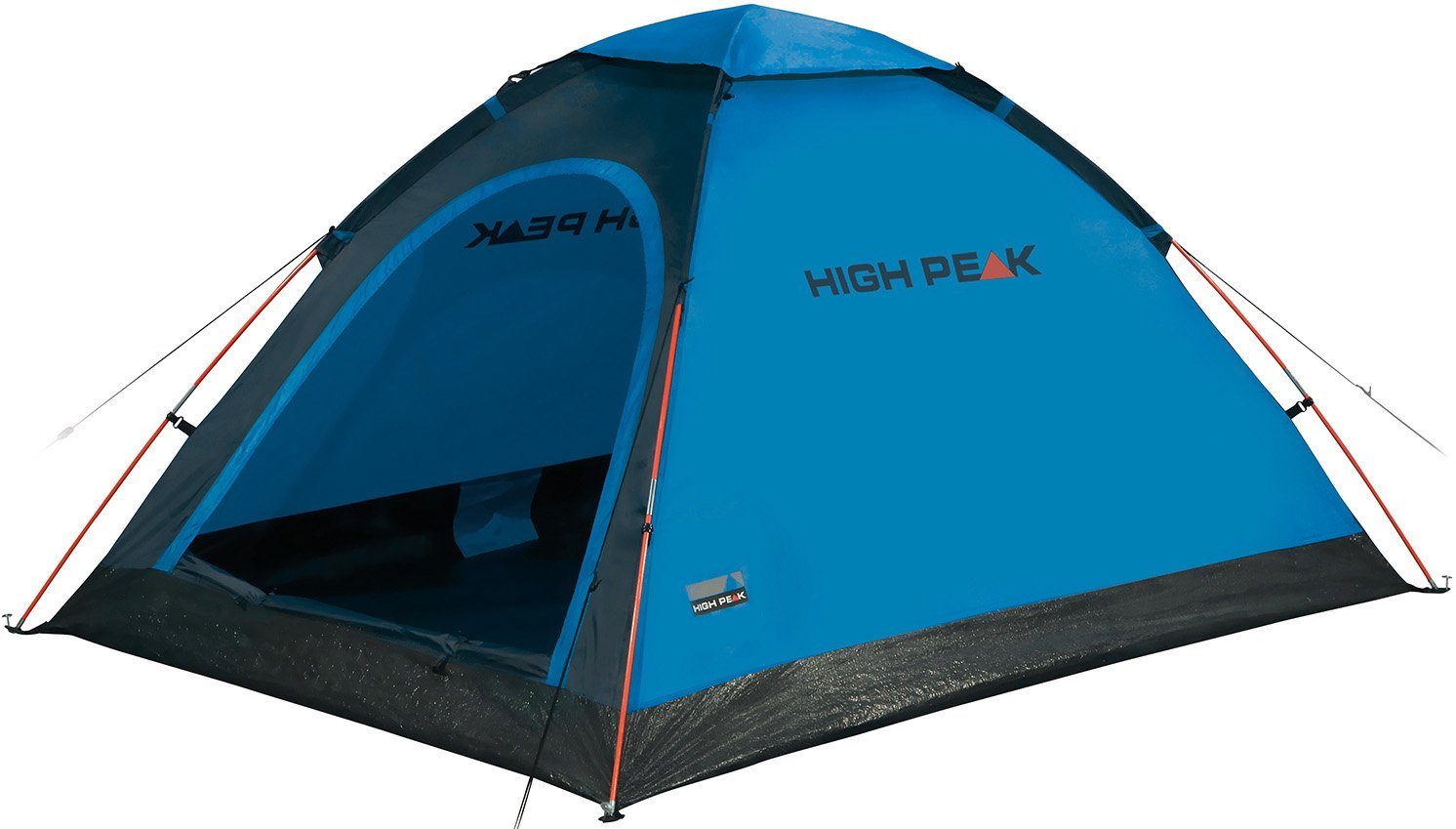 Kuppelzelt 2 mit Personen: (Set, Transporttasche) High Peak Monodome,