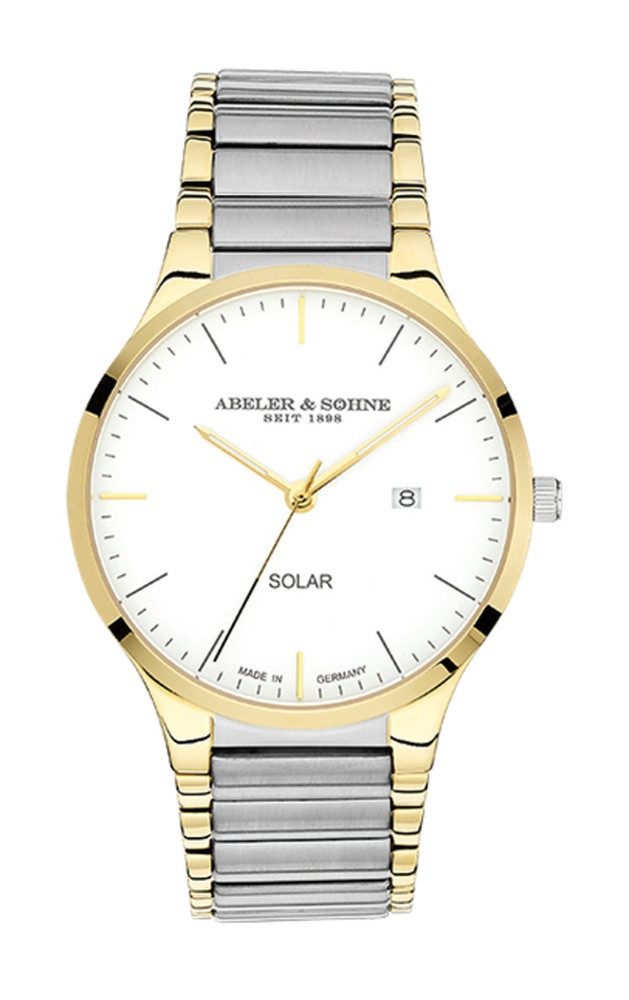 Abeler & Söhne Quarzuhr Abeler & Söhne Solar Herrenuhr AS3129 AS3129