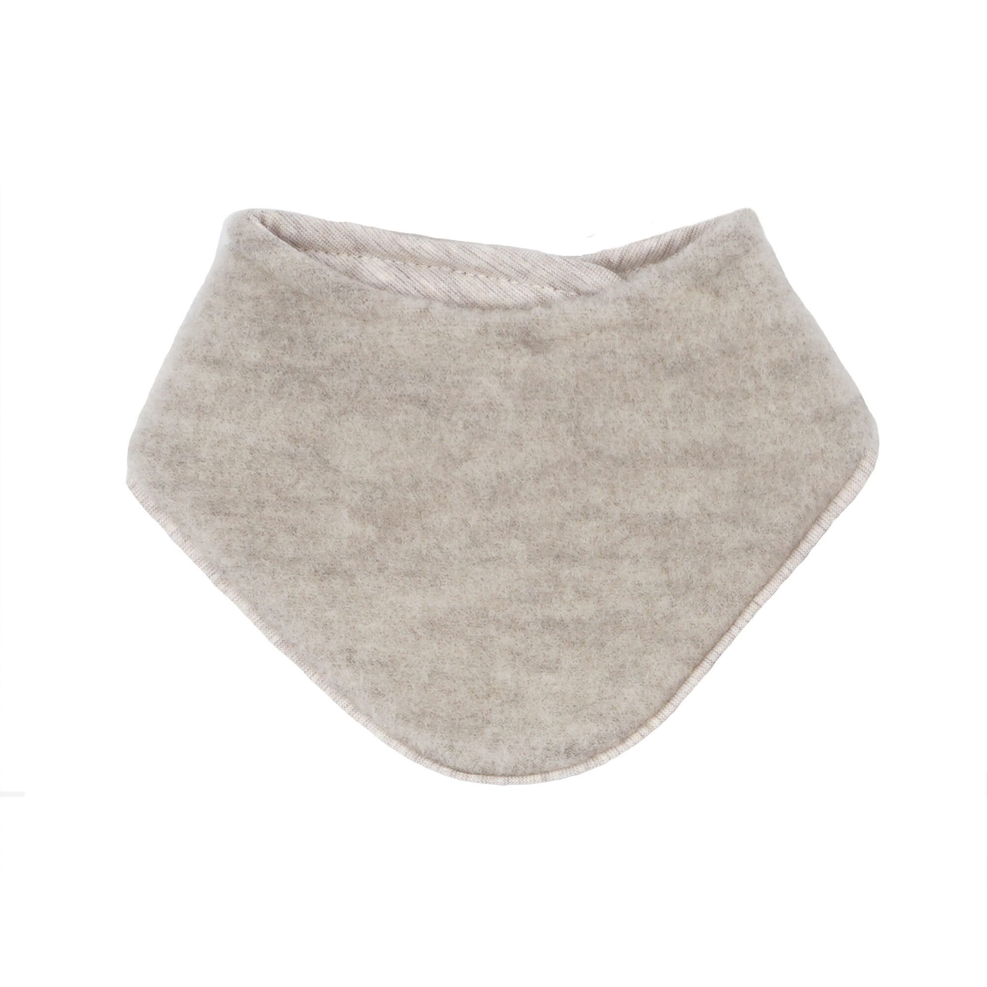 MAXIMO Halstuch GOTS BABY-Tuch, Wollfleece Jerseyfutter, Klettverschluß, (1-St), Wollfleece