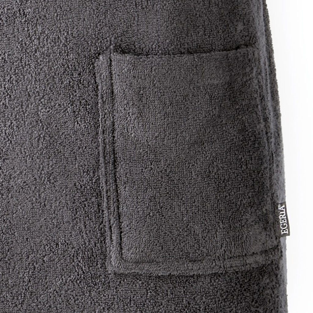 Egeria Kilt Aron, ideal für Sauna & Spa, Kurzform, Baumwolle, Knöpfe, größenverstellbar, 100% Baumwolle