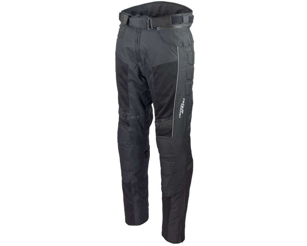roleff Motorradhose RO480 Sommer-Mesh- Hose - Atmungsaktiv, wasserdicht & mit Protektoren auch in großen Größen