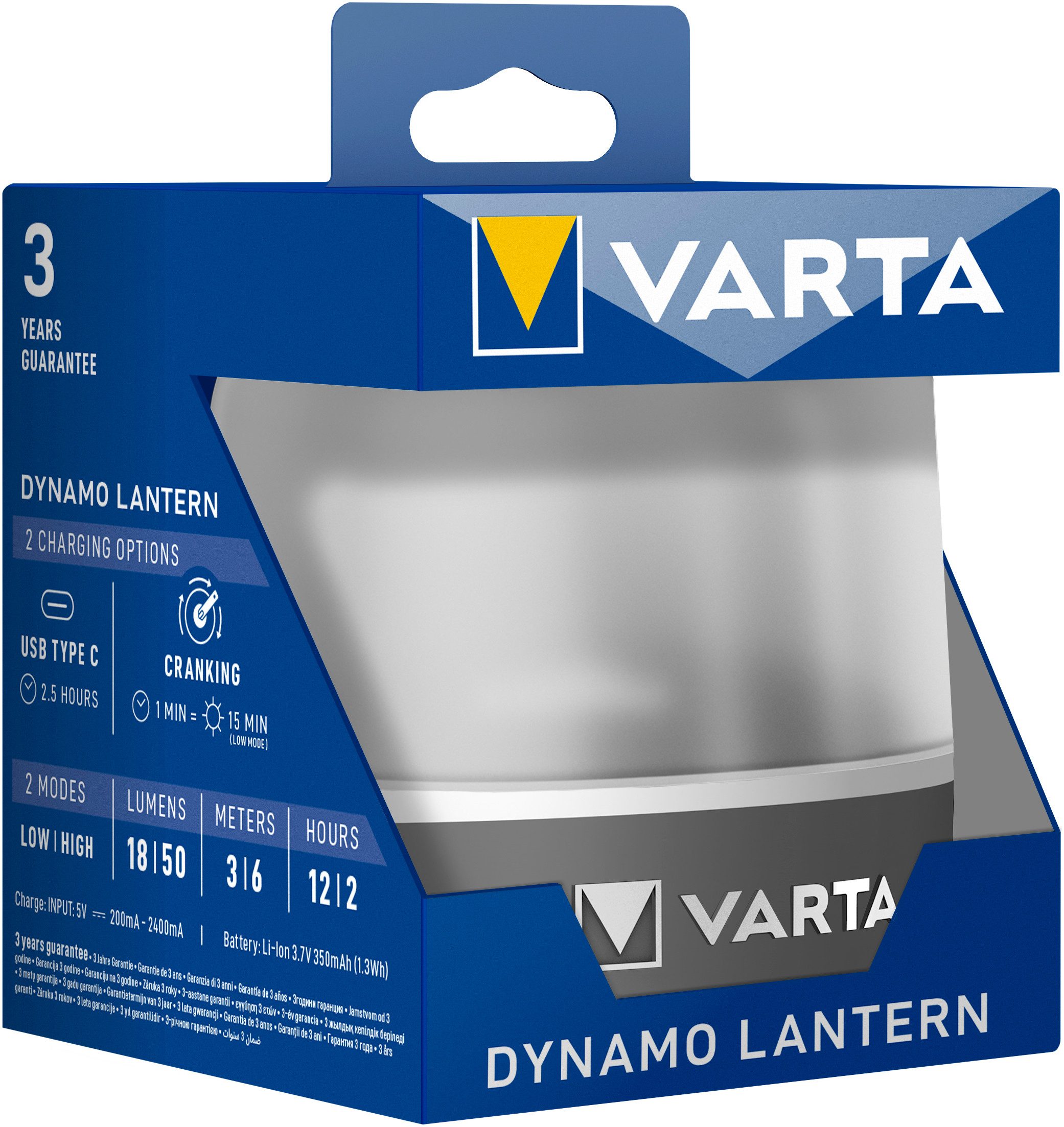 VARTA Laterne Die Dynamo Lantern L10RH günstig online kaufen