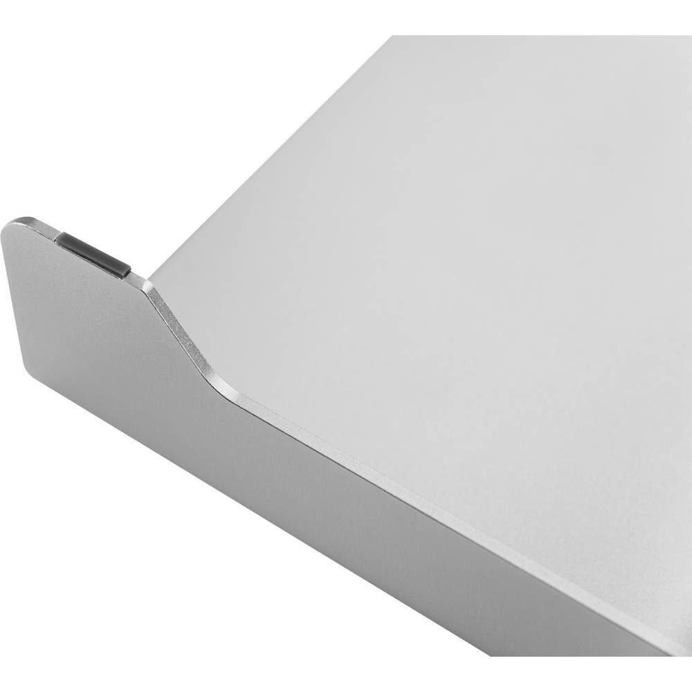 SpeaKa Professional Aluminium Monitor-Erhöhung Monitorständer, Kabelführung) (Integrierte