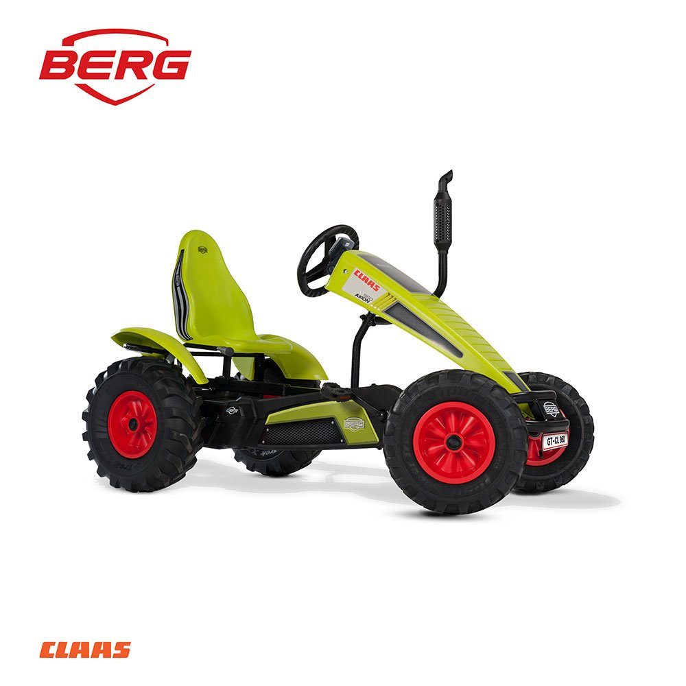 Berg Go-Kart BERG Gokart XL Traxx CLAAS E-Motor Hybrid mit Dreigangschaltung  XXL, Körpergröße: 120 - 210 cm Gewicht bis 100kg