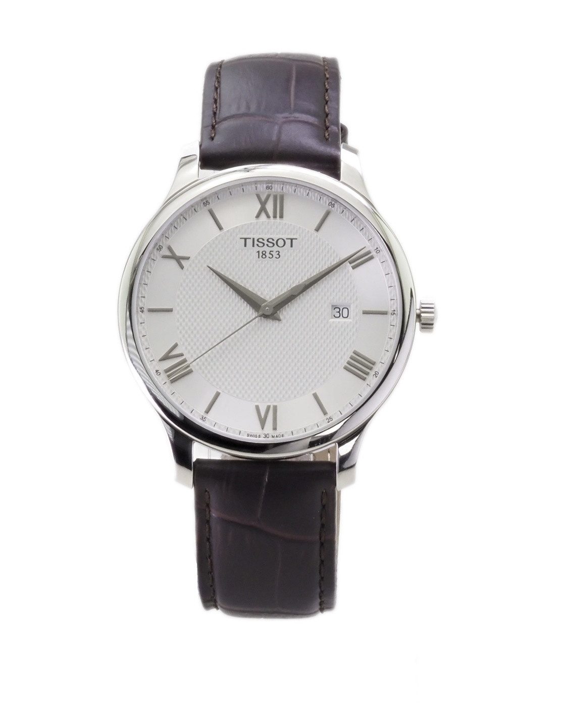 Tissot Quarzuhr Tissot Herren Uhr Tradition T0636101603800, (Silber)