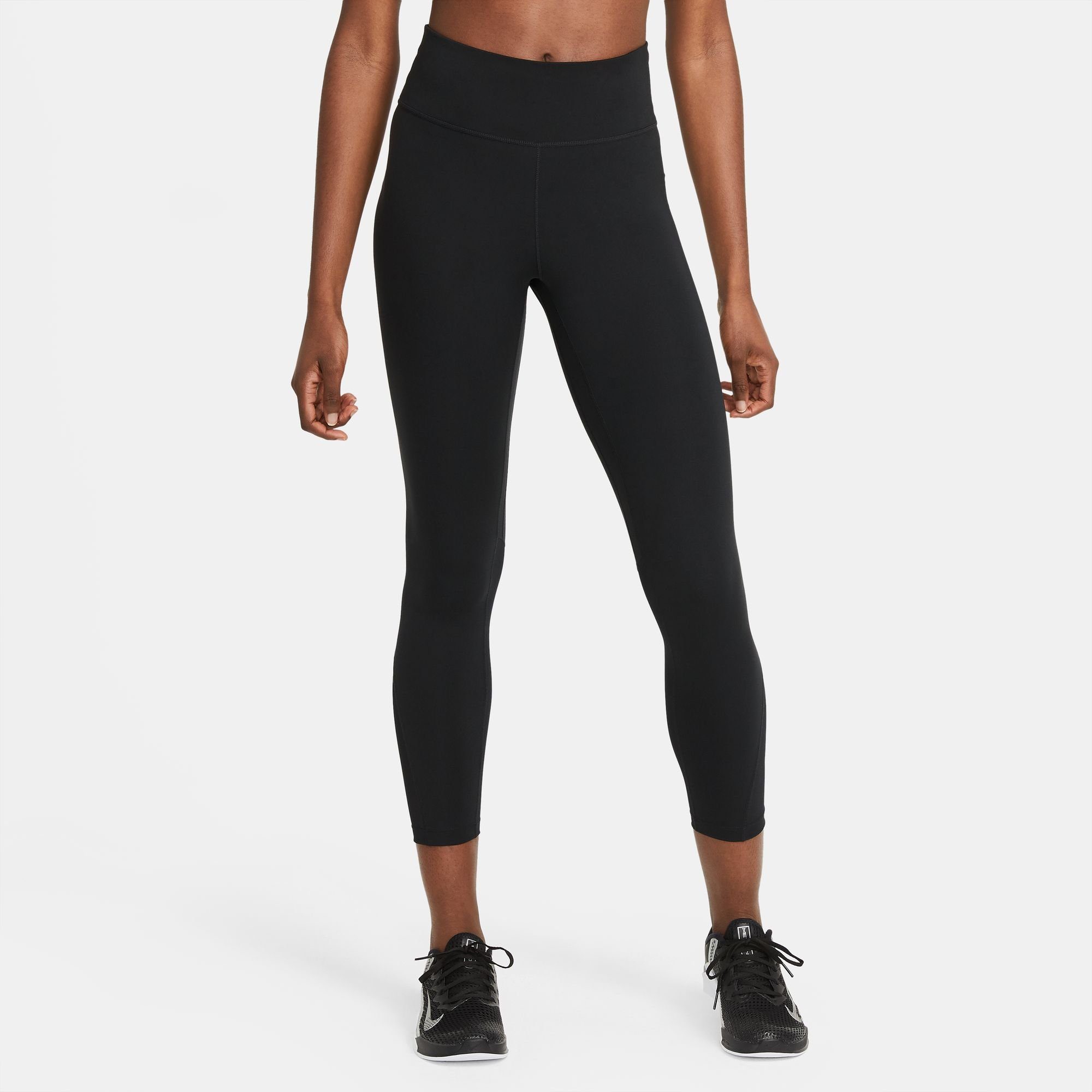 Trainingstights ONE WOMEN'S MID-RISE / MESH-PANELED LEGGINGS