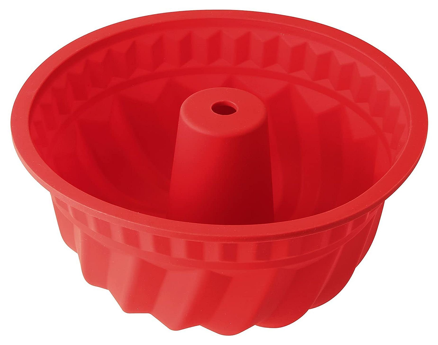 Dr. Oetker Backform Dr. Oetker - Silikon Backform Set 3tlg. Flexxibel Rot Kasten Obst